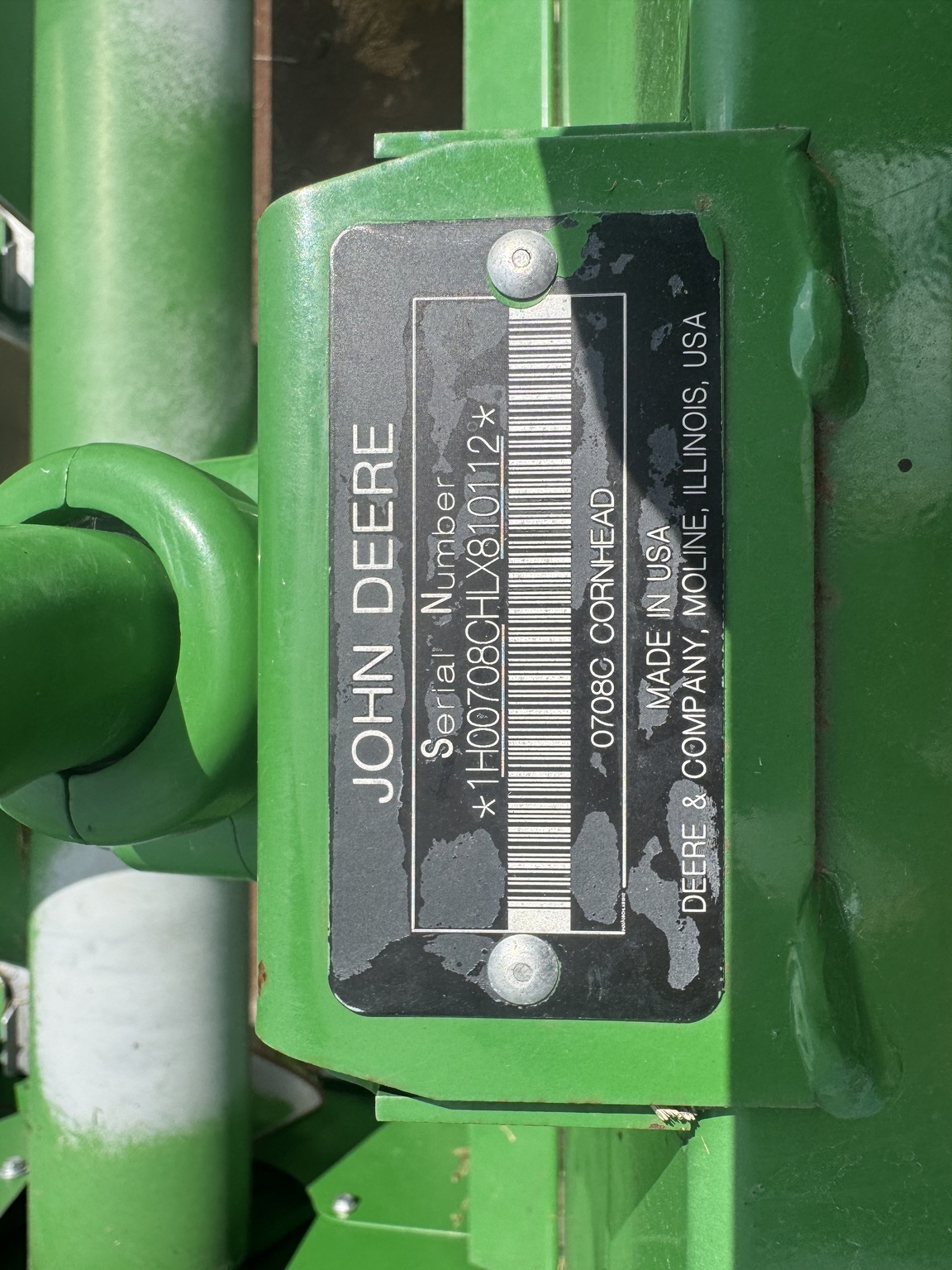 2020 John Deere 708C Corn Head