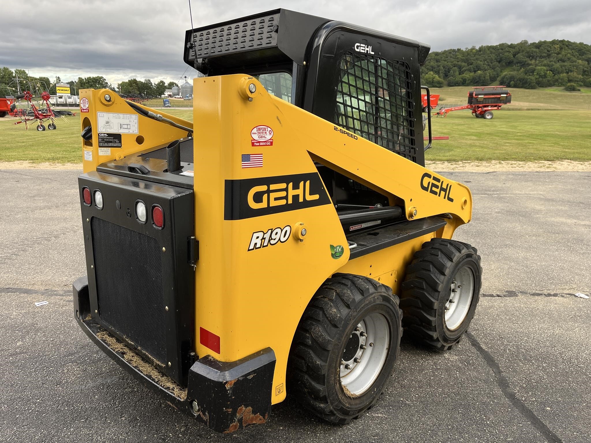 2023 Gehl R190 Skid Steer