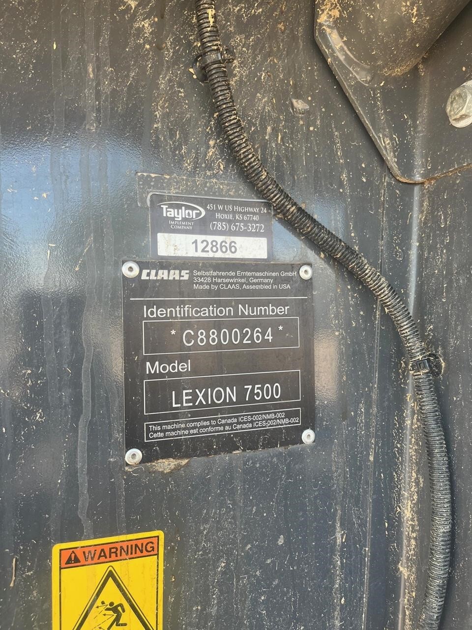 2023 Claas LEXION 7500TT Combine