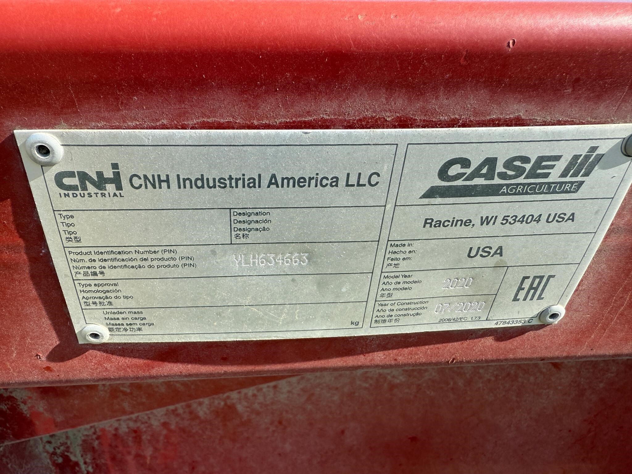 2020 Case IH 4412 Corn Head