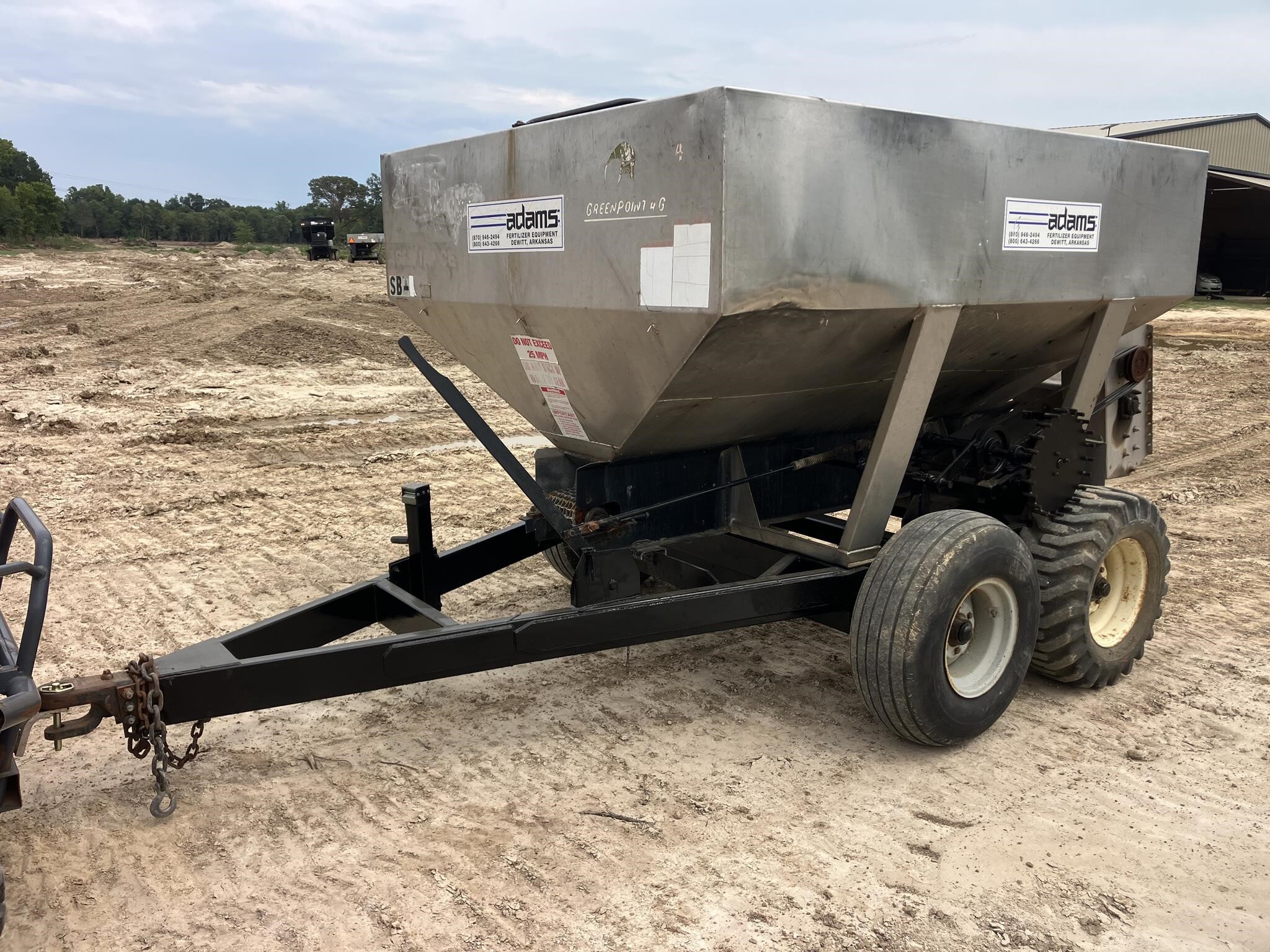 Adams Fertilizer Equipment 5T Pull-Type Fertilizer Spreader - $7,000 ...