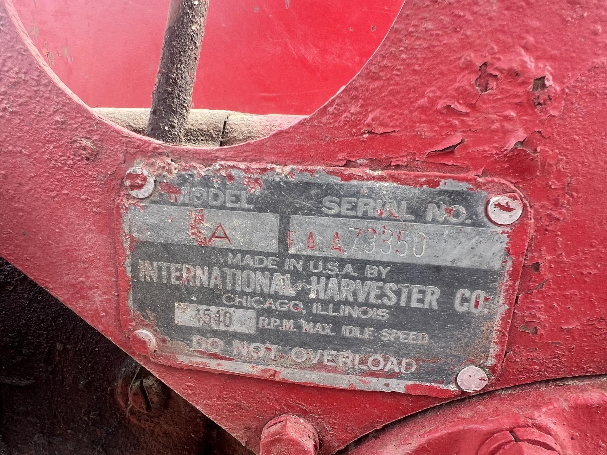1941 Farmall A Tractor