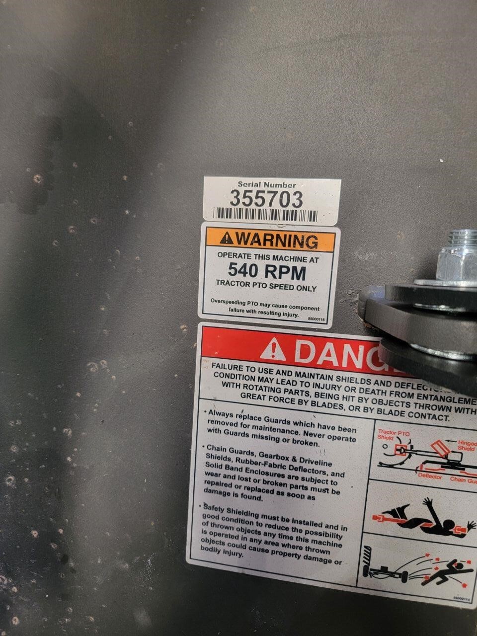 2025 IRONCRAFT 2512 Rotary Cutter