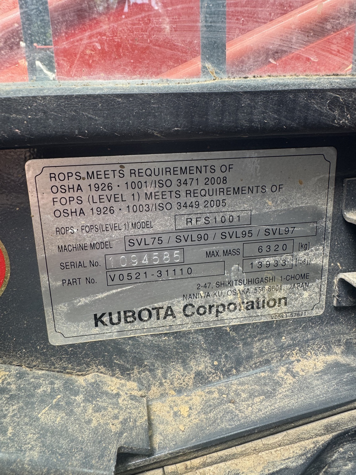 2023 Kubota SVL97-2 Skid Steer