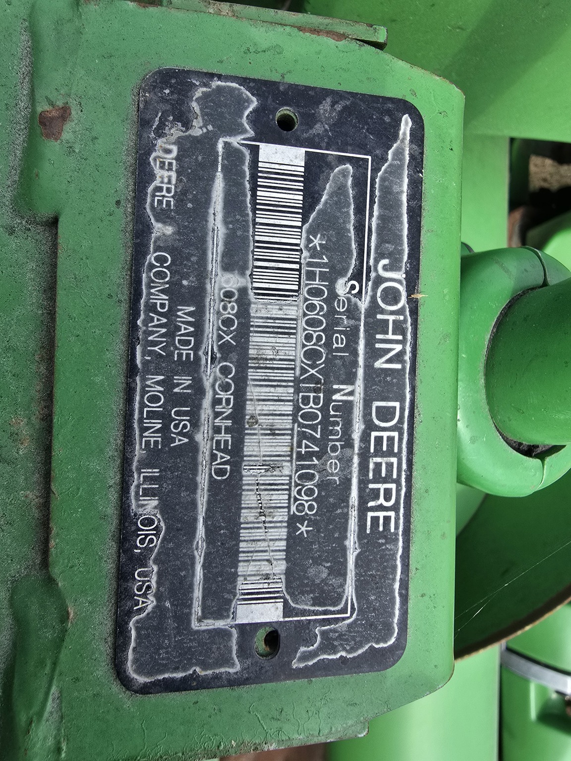 2011 John Deere 608C Corn Head