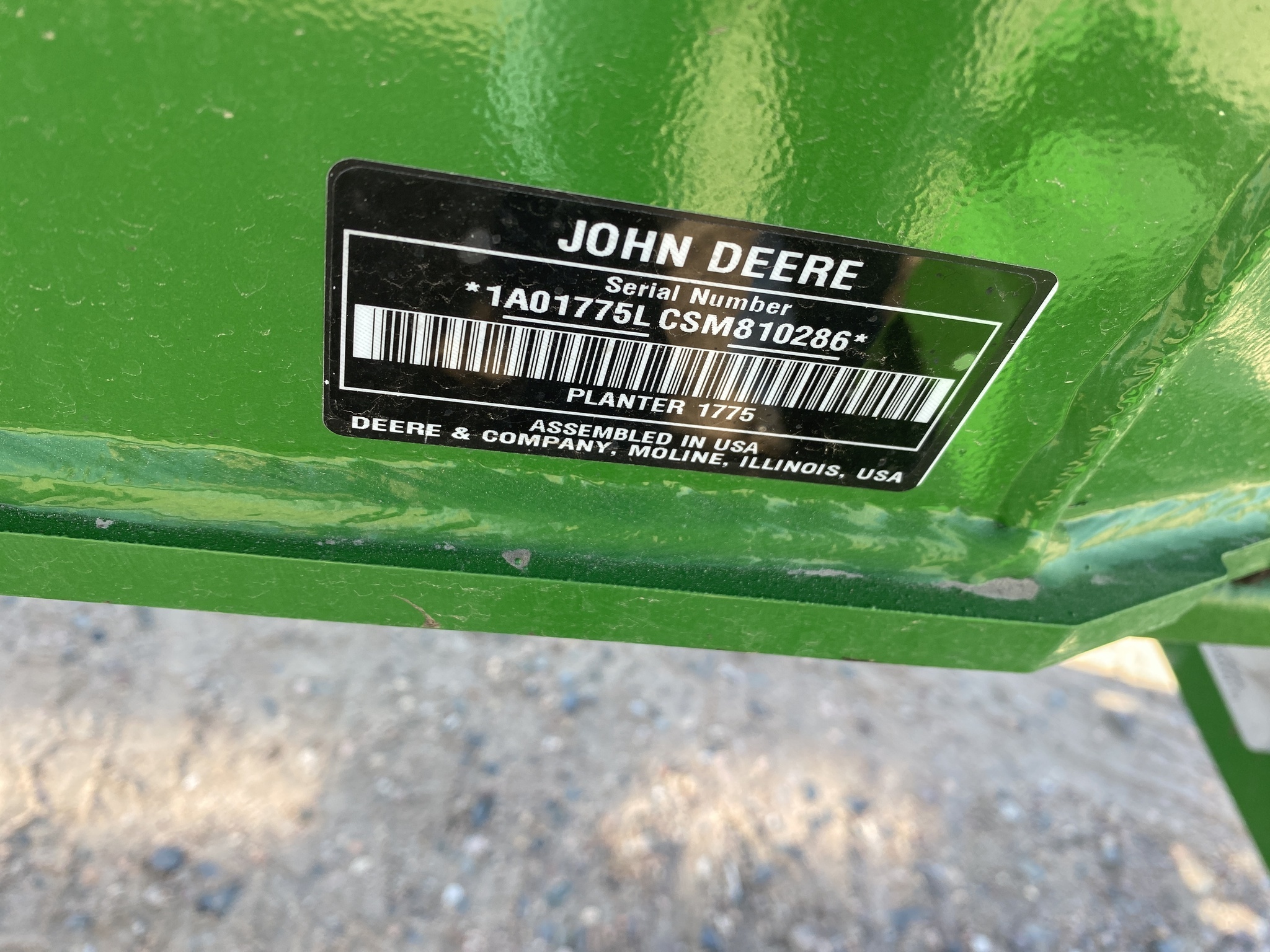 2025 John Deere 1775NT Planter