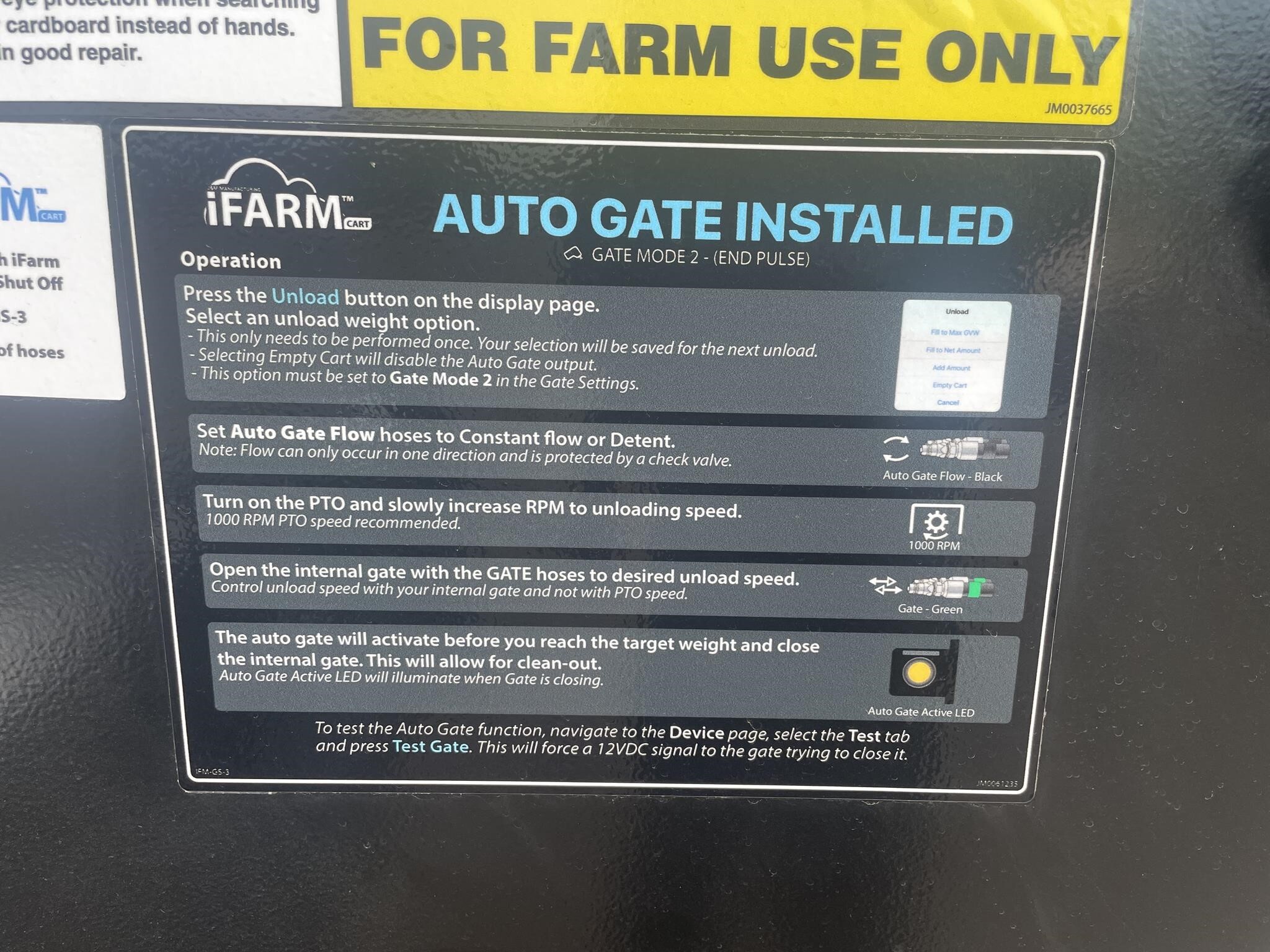 2025 J&M 2332 Grain Cart