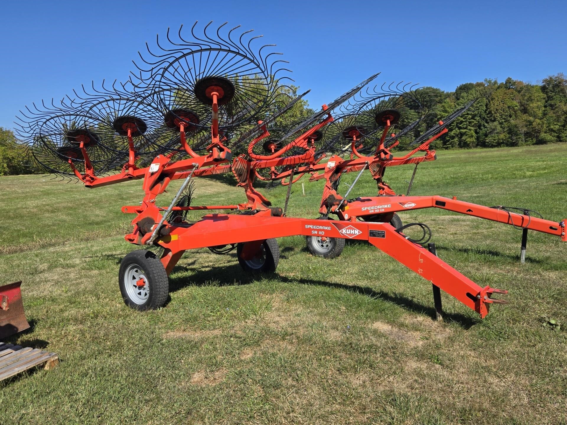 2013 Kuhn SR110 Rake