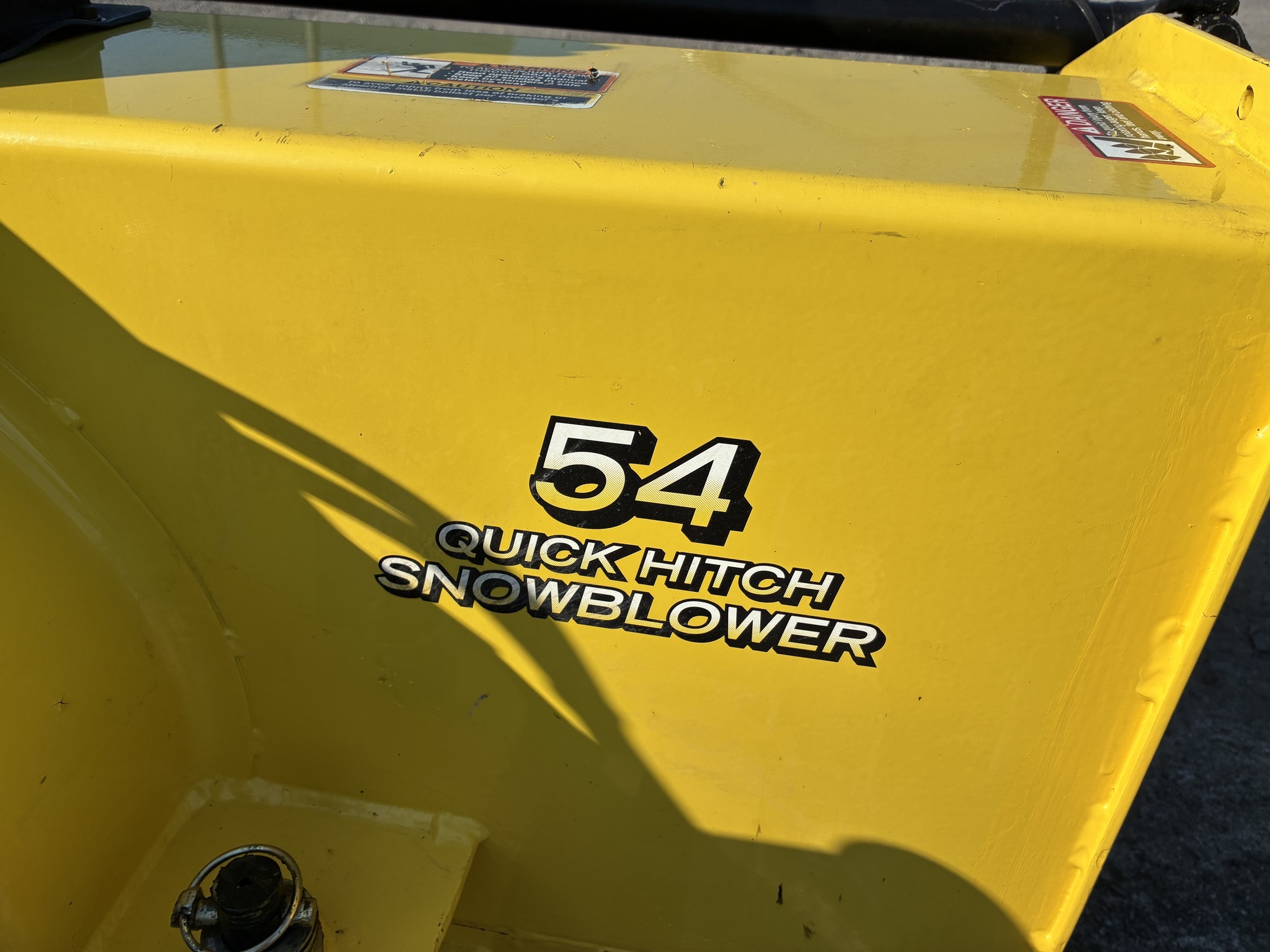 2014 John Deere 54 snowblower Snow Blower