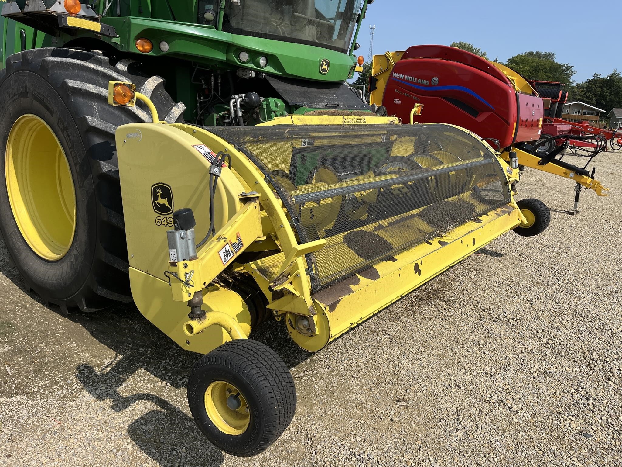 2016 Deere 649C Self-Propelled Forage Harvester