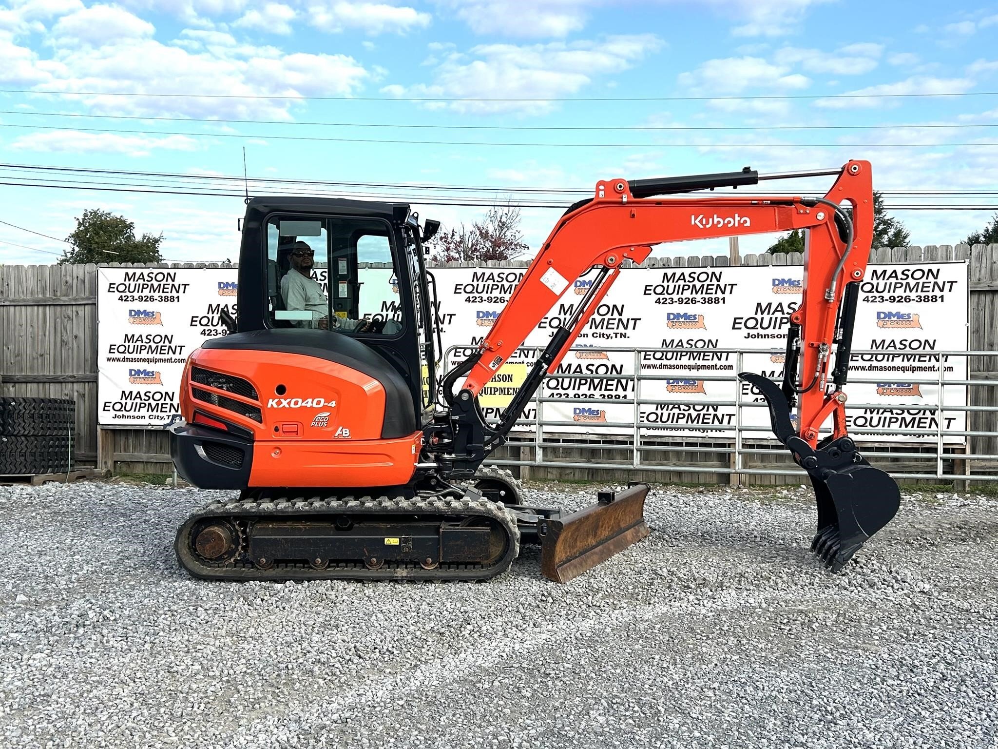 2023 Kubota KX040-4 Mini Excavator