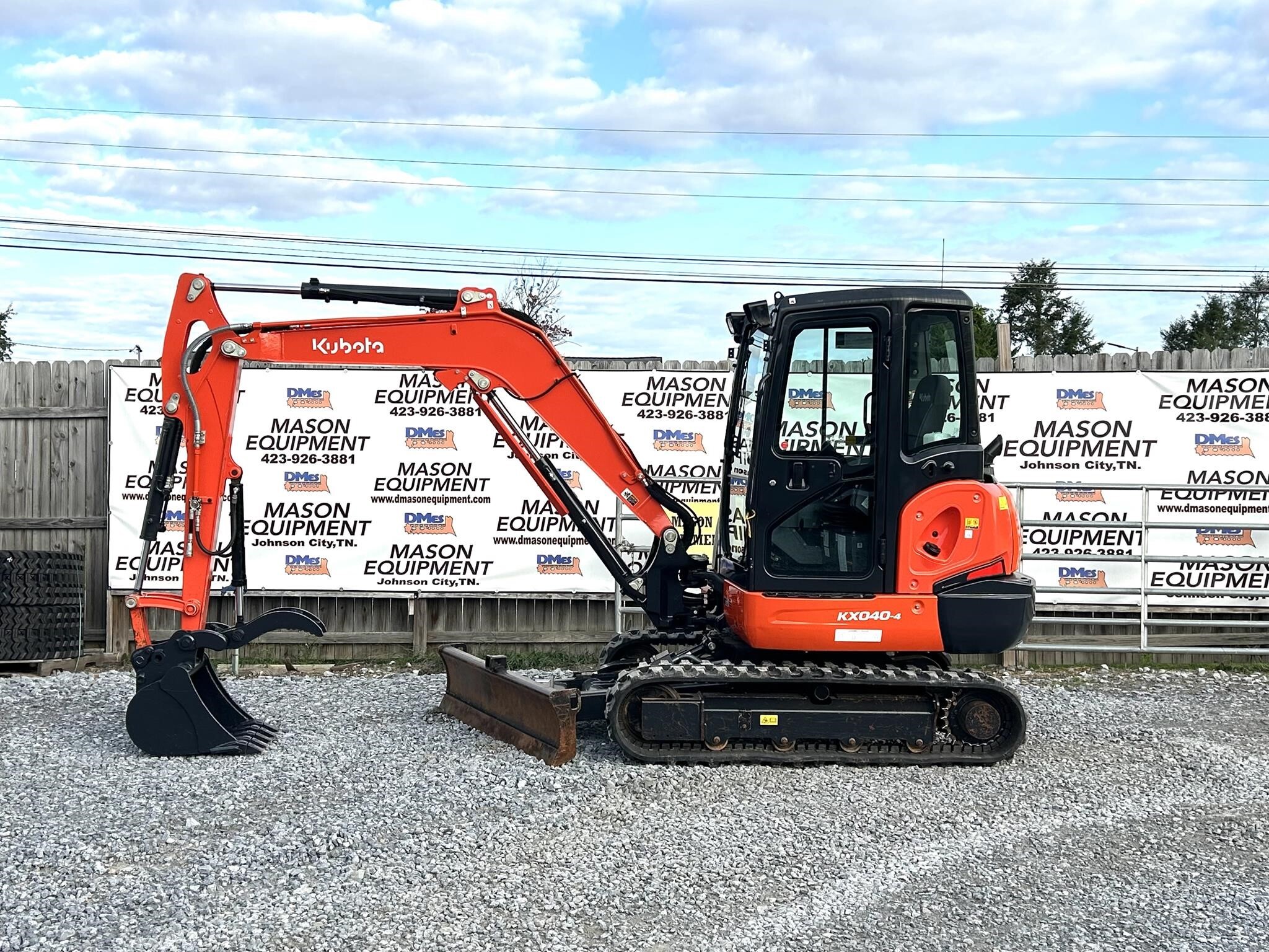 2023 Kubota KX040-4 Mini Excavator