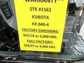 2023 Kubota KX040-4 Mini Excavator