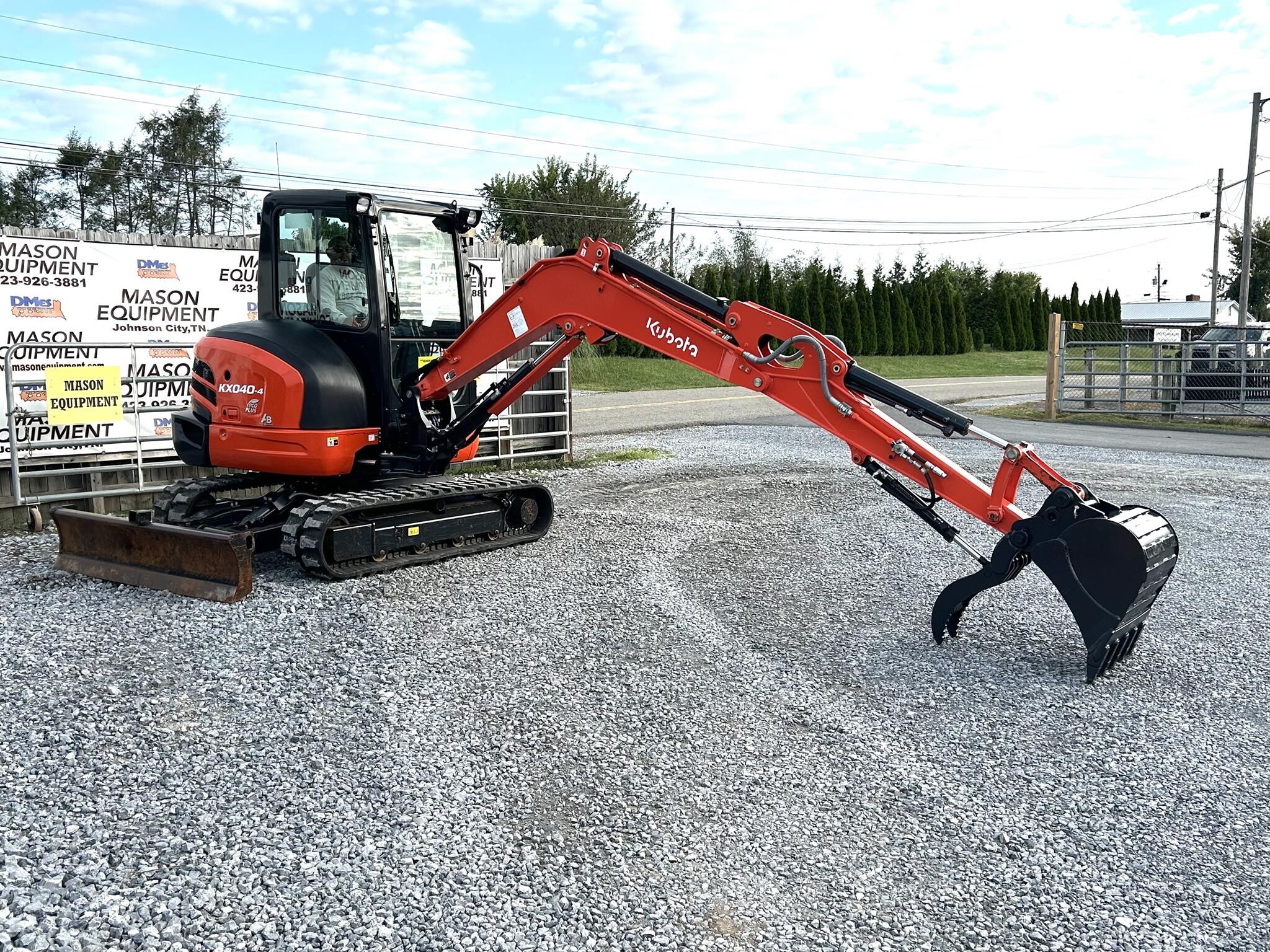 2023 Kubota KX040-4 Mini Excavator