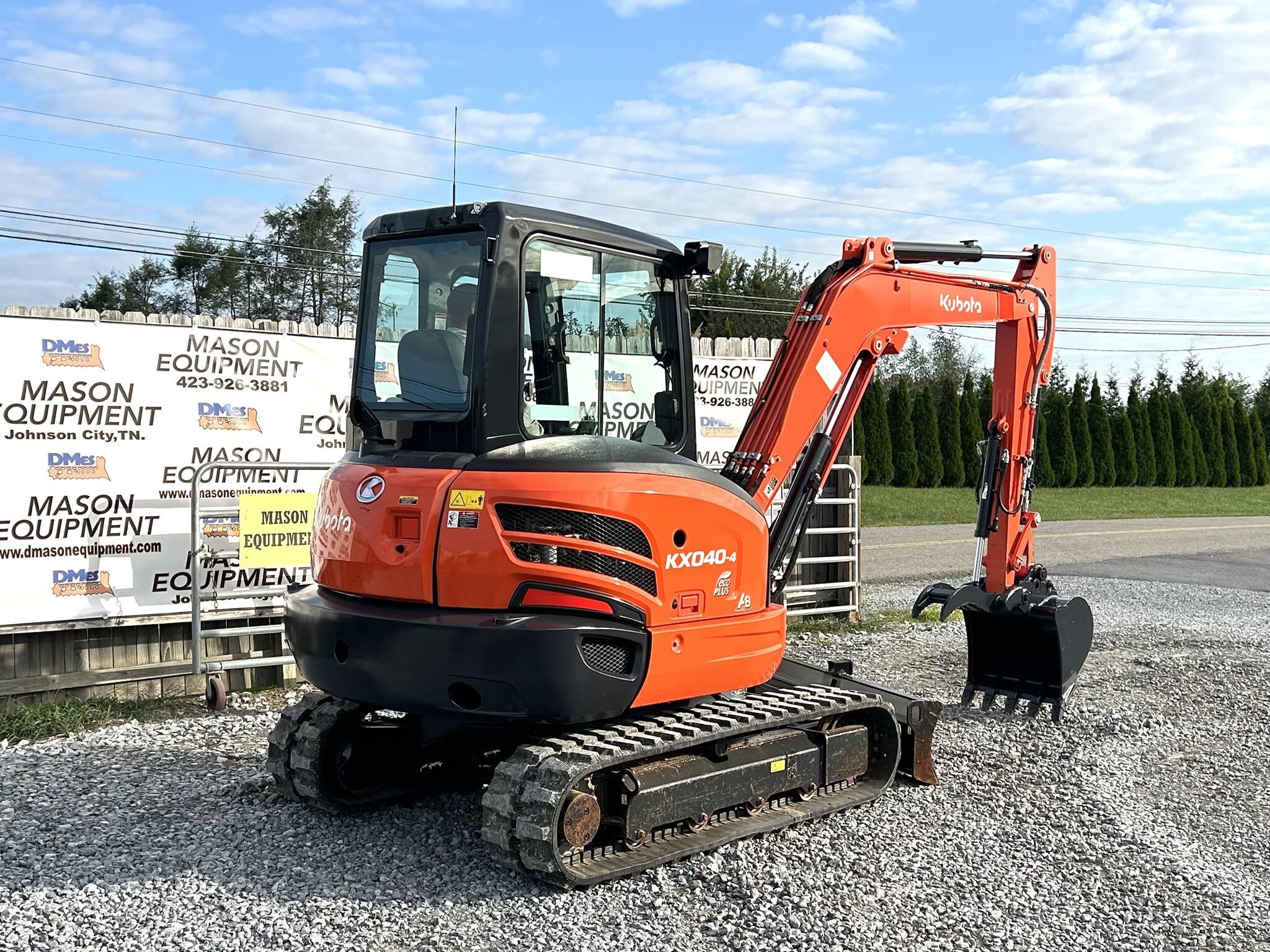 2023 Kubota KX040-4 Mini Excavator