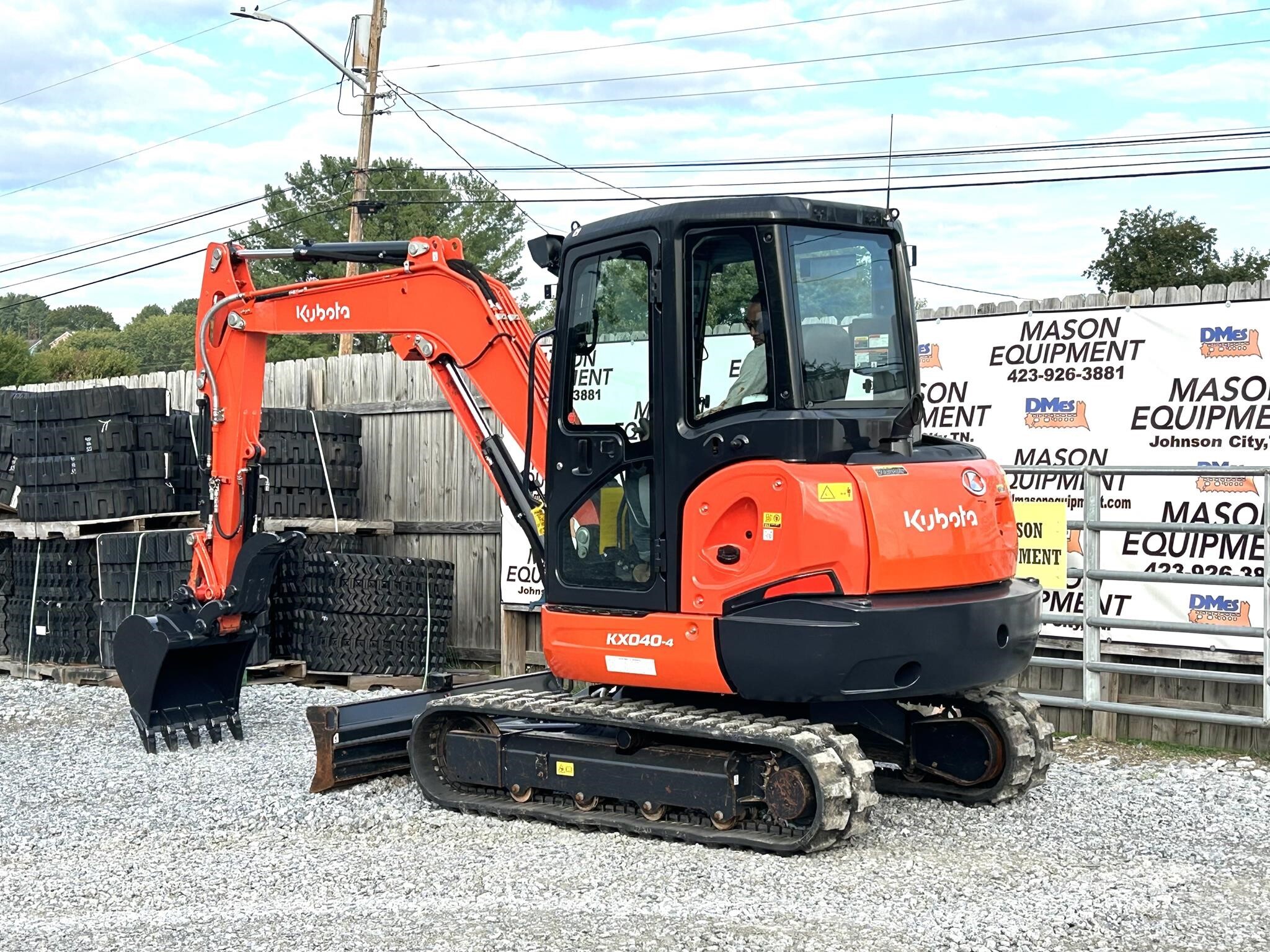 2023 Kubota KX040-4 Mini Excavator