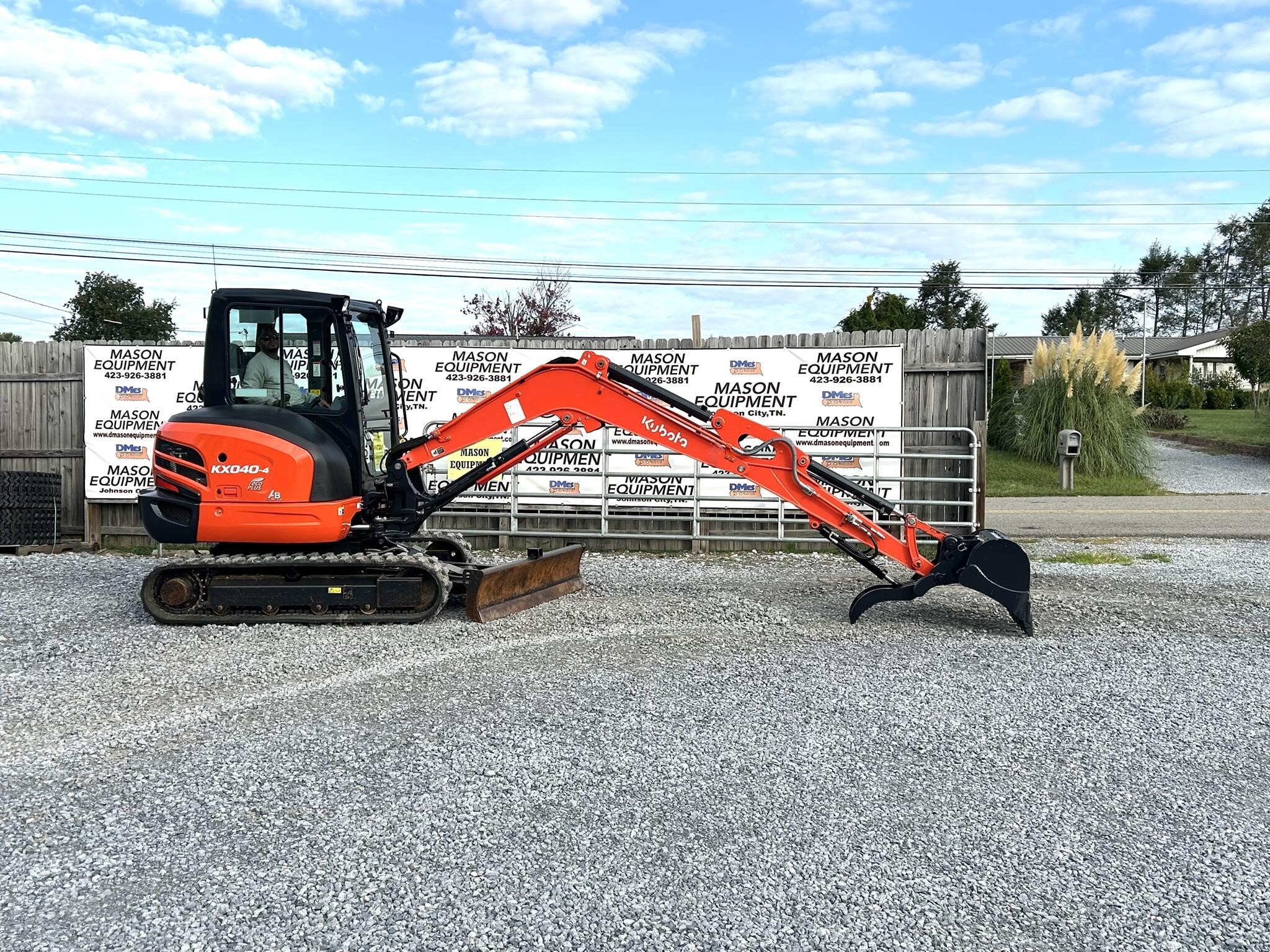 2023 Kubota KX040-4 Mini Excavator