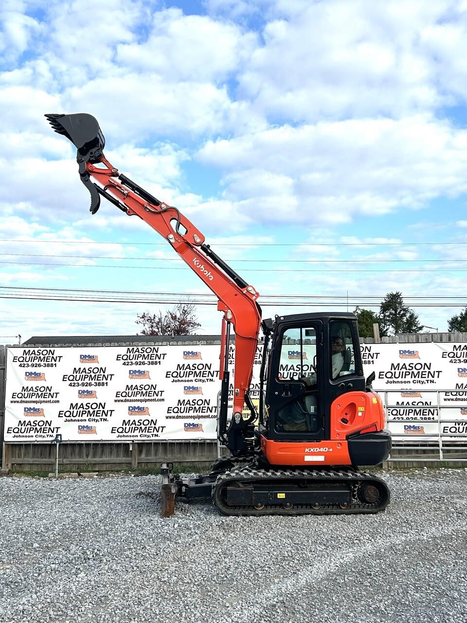 2023 Kubota KX040-4 Mini Excavator
