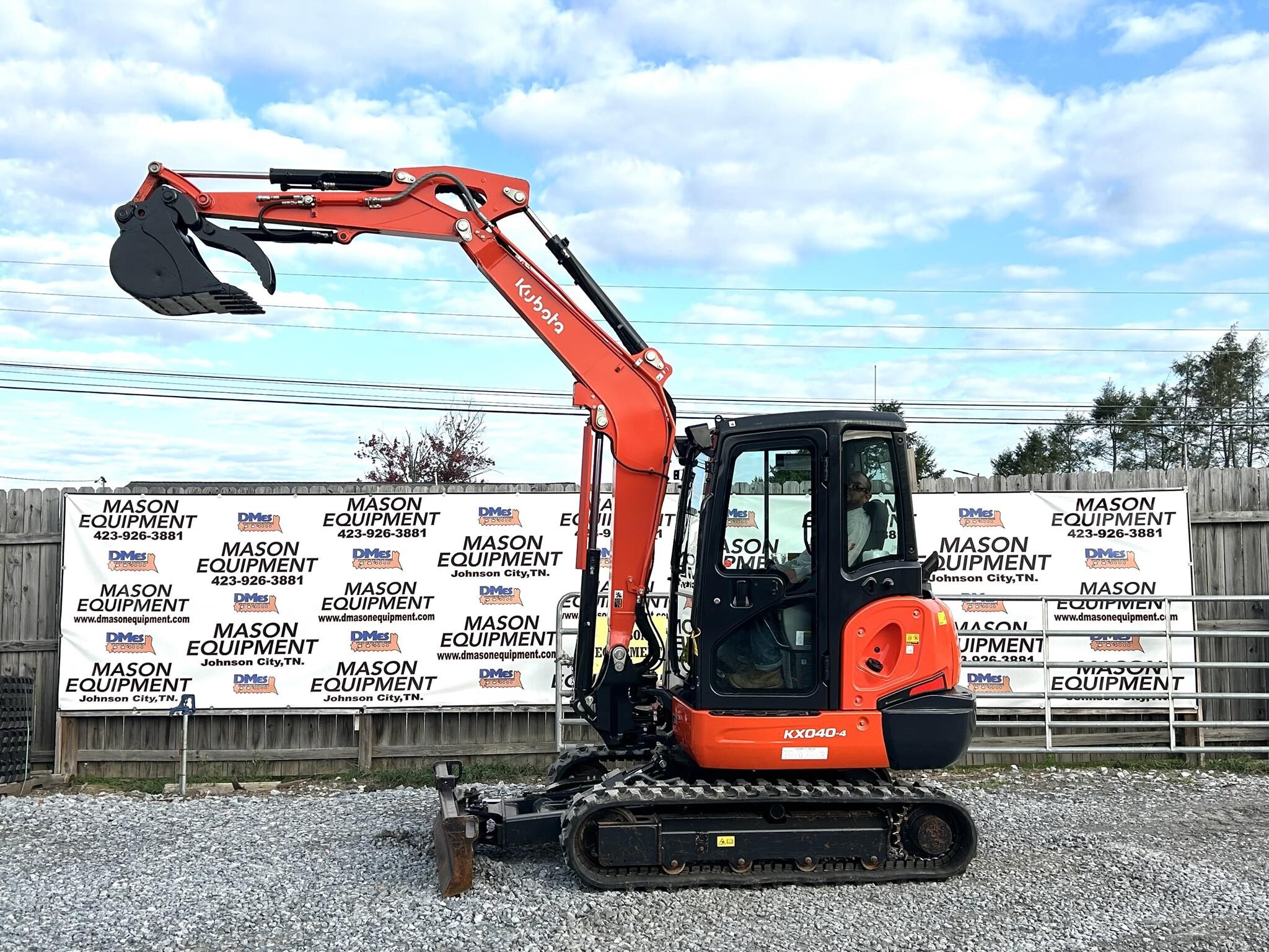 2023 Kubota KX040-4 Mini Excavator