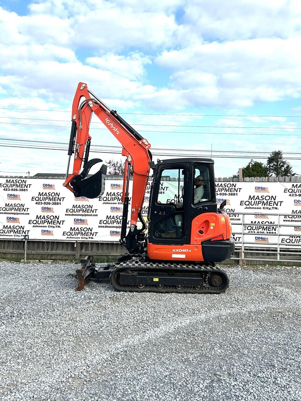 2023 Kubota KX040-4 Mini Excavator