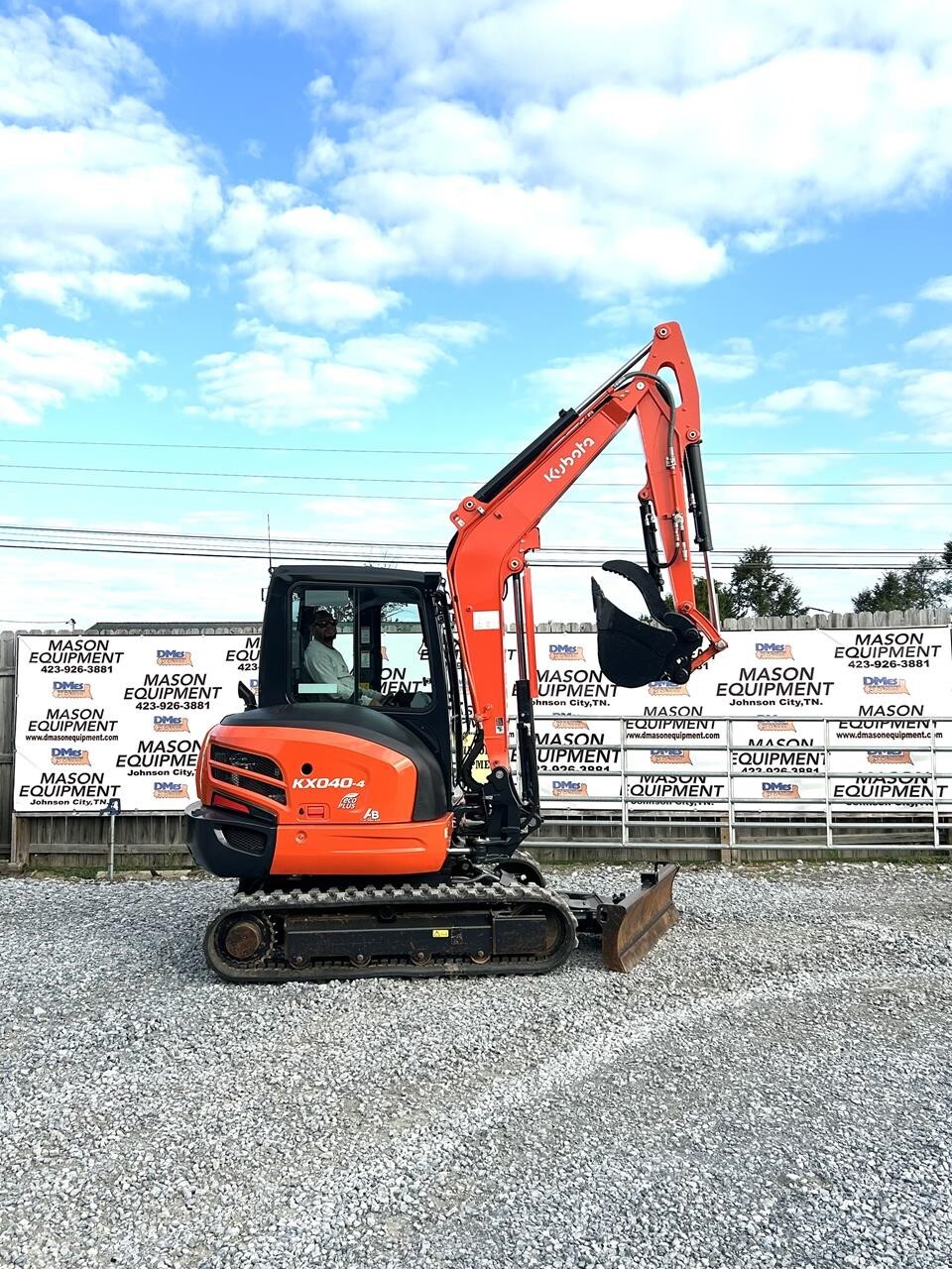 2023 Kubota KX040-4 Mini Excavator