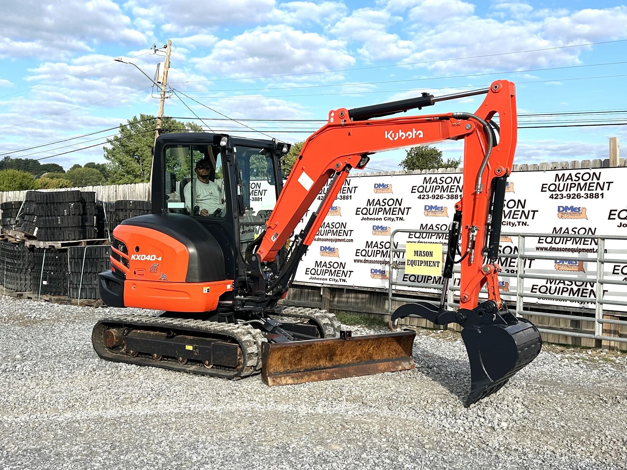 2023 Kubota KX040-4 Mini Excavator