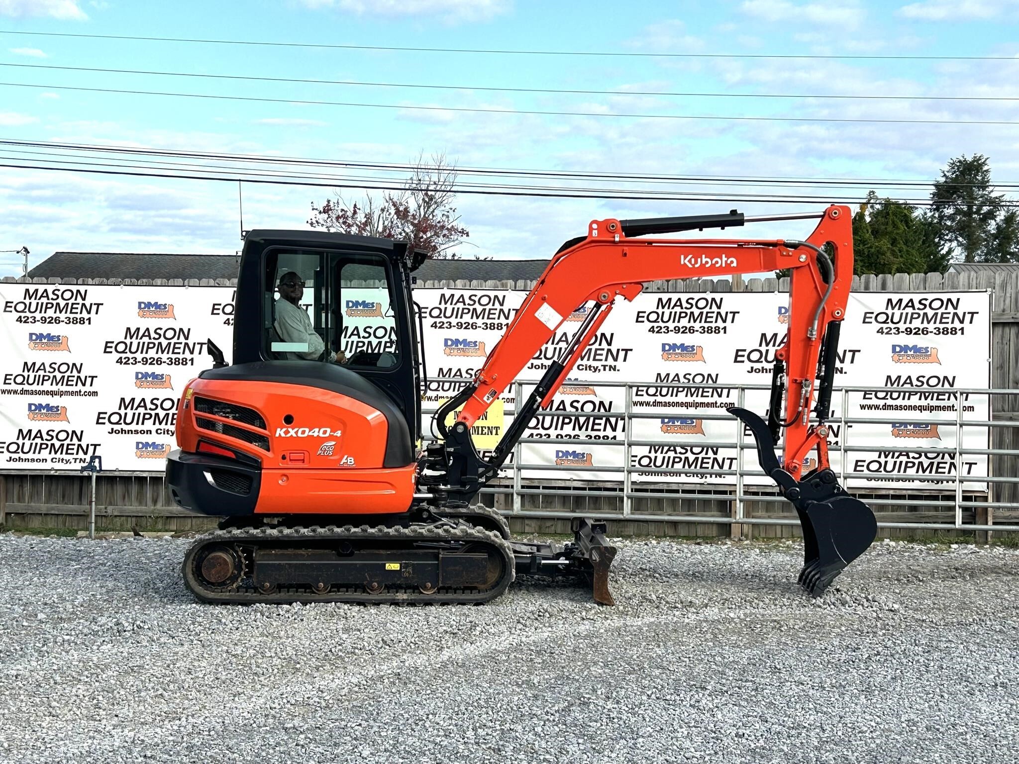 2023 Kubota KX040-4 Mini Excavator