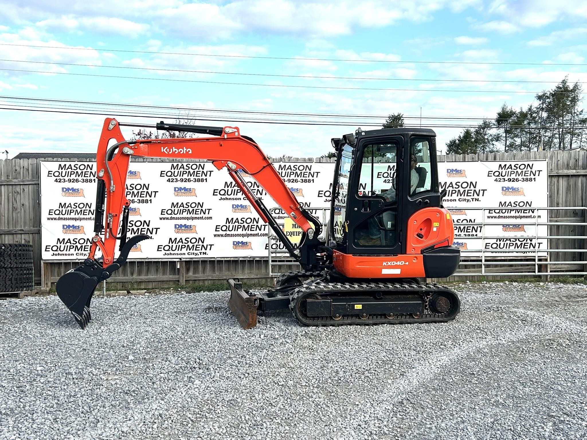 2023 Kubota KX040-4 Mini Excavator