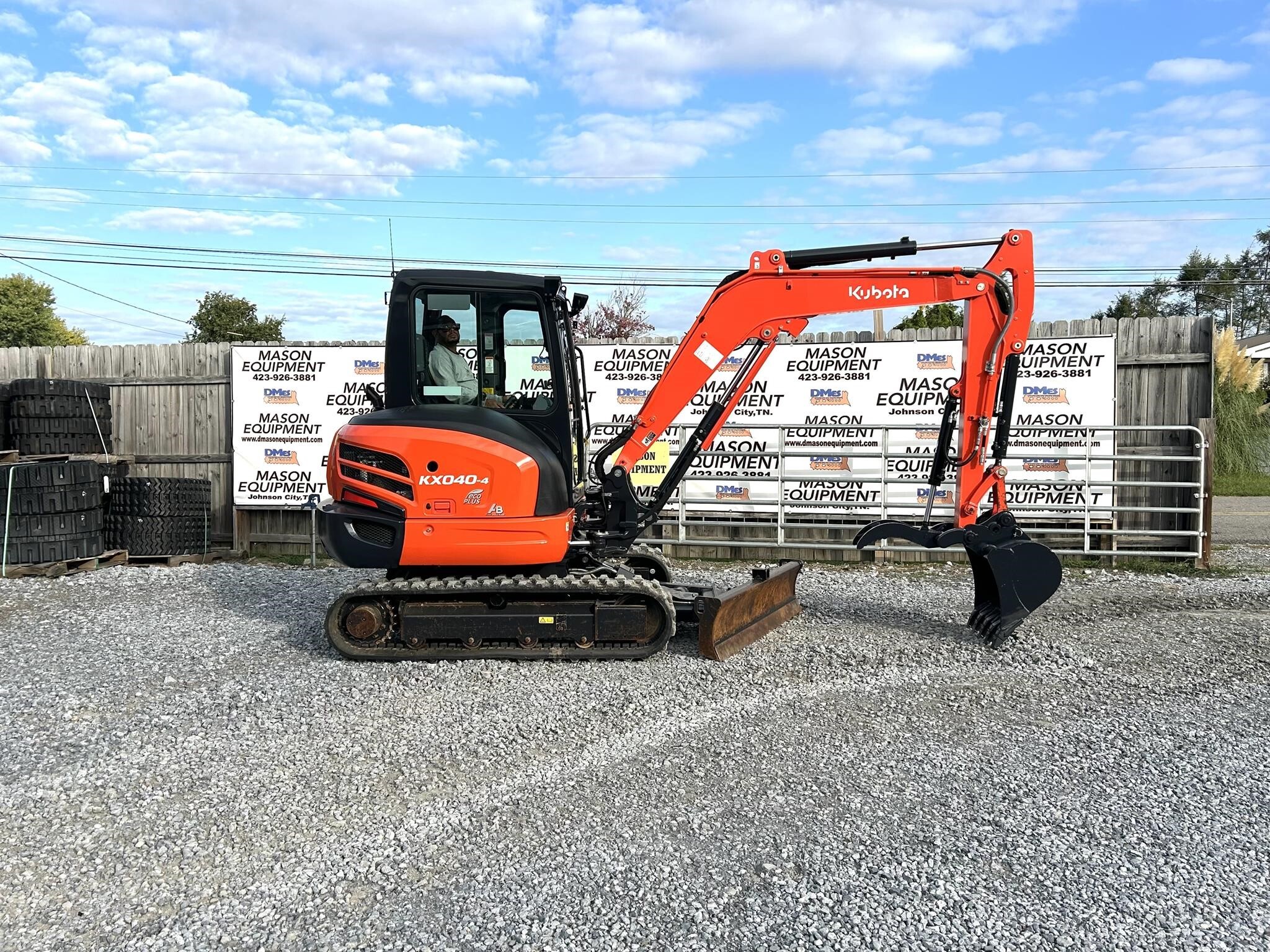2023 Kubota KX040-4 Mini Excavator