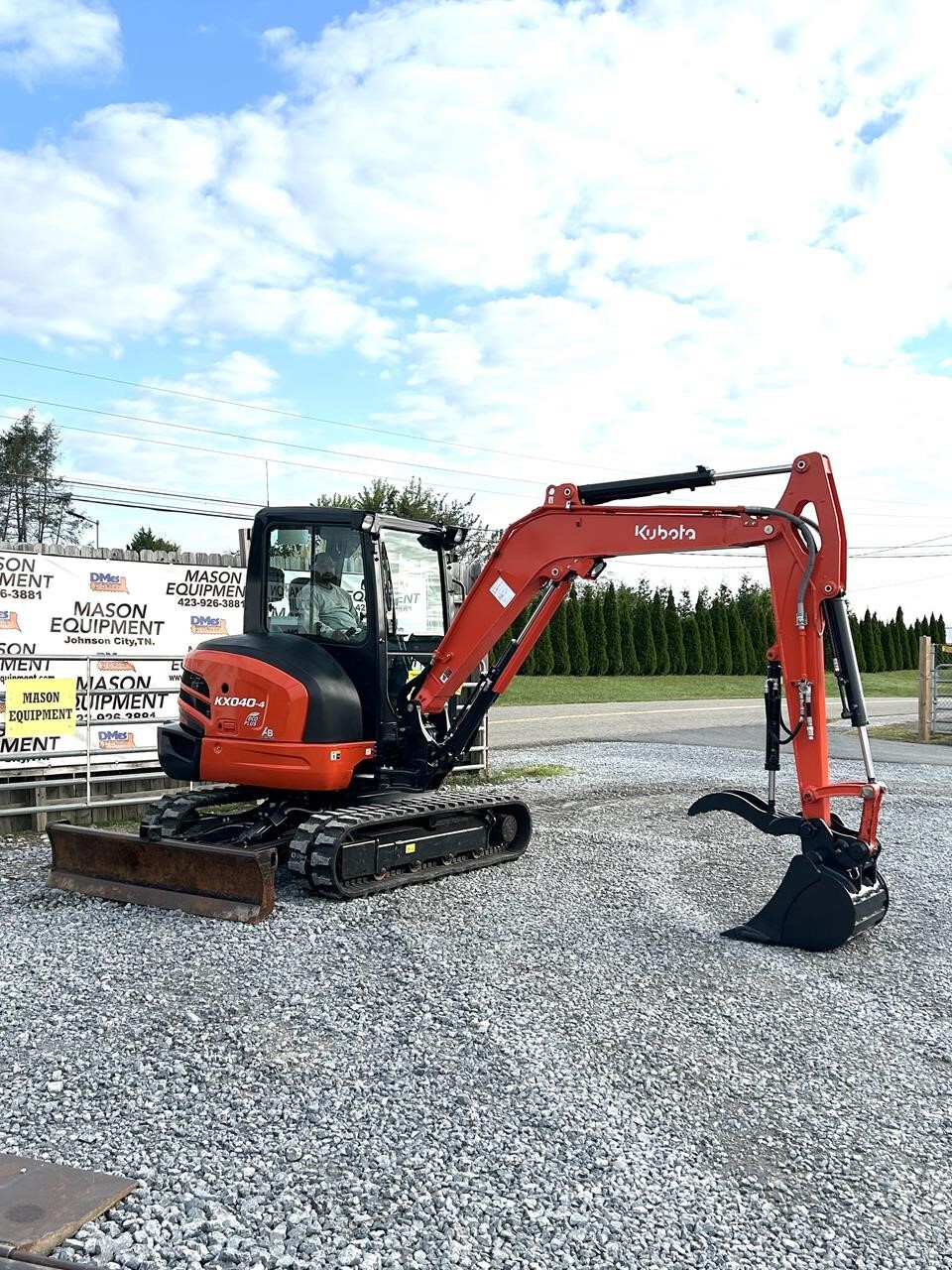 2023 Kubota KX040-4 Mini Excavator