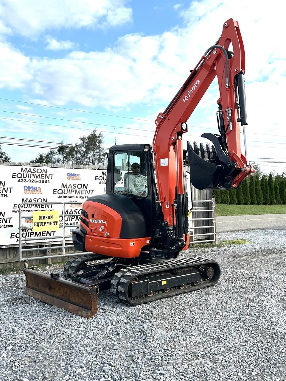 2023 Kubota KX040-4 Mini Excavator