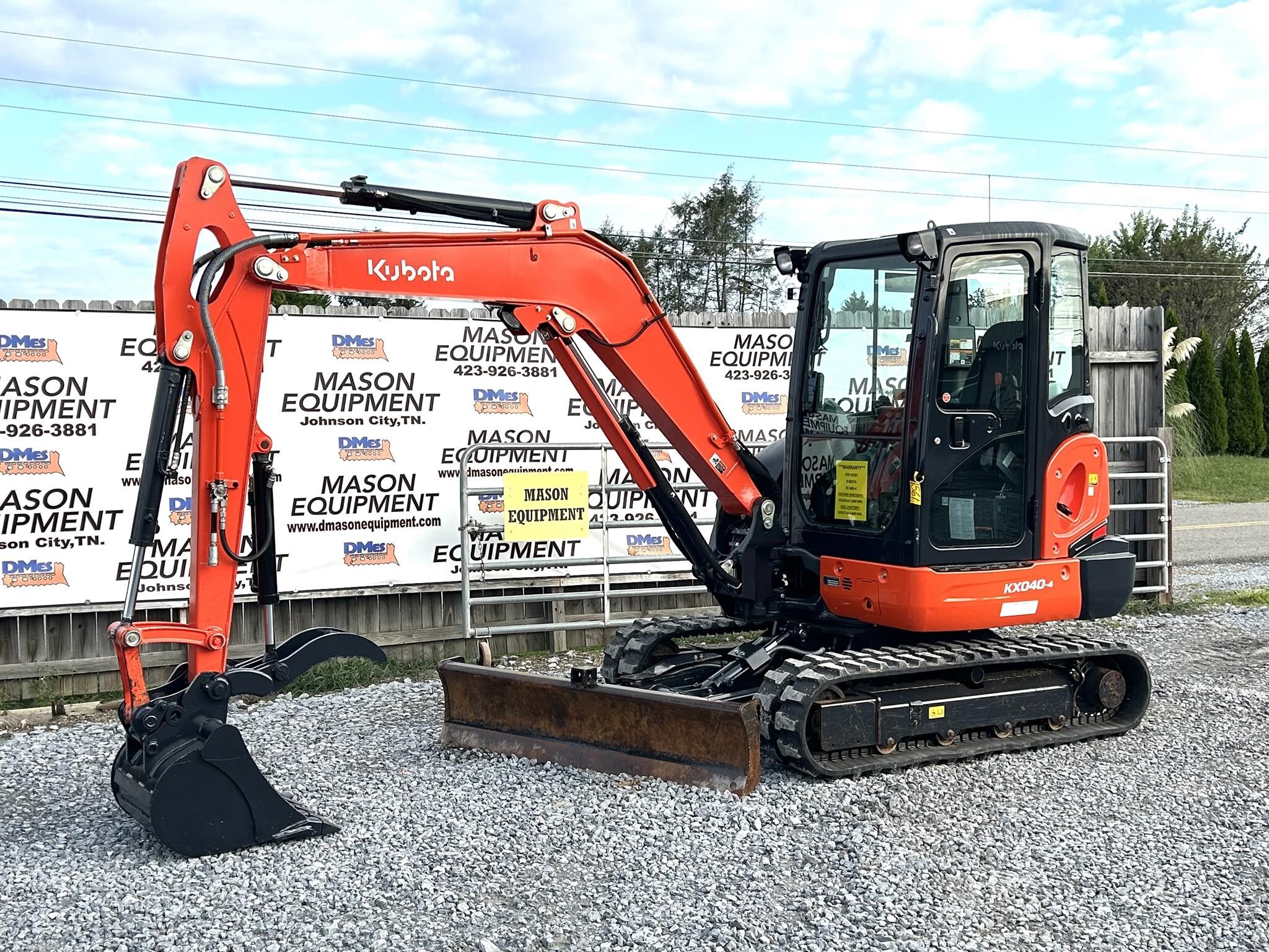 2023 Kubota KX040-4 Mini Excavator