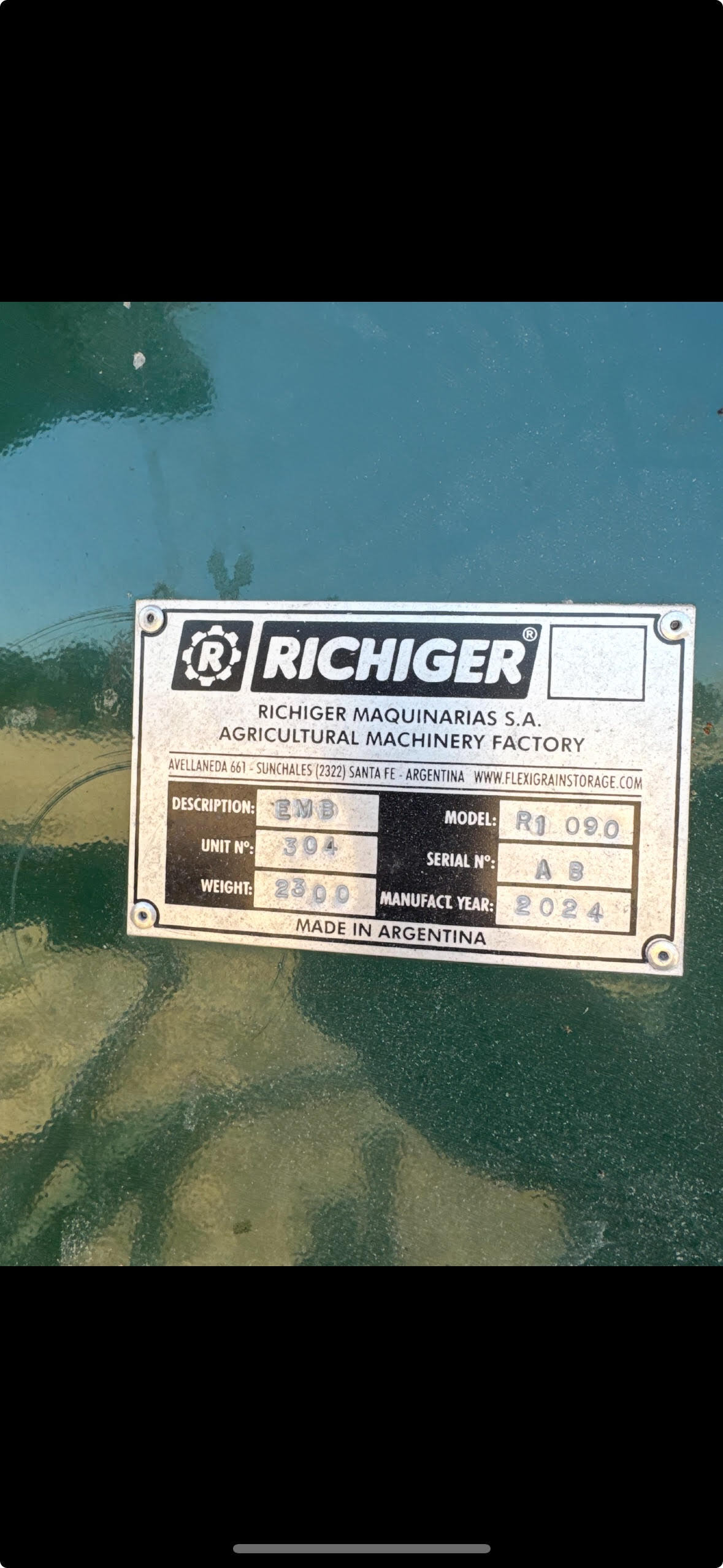 2024 Richiger R1090 Grain Bagger