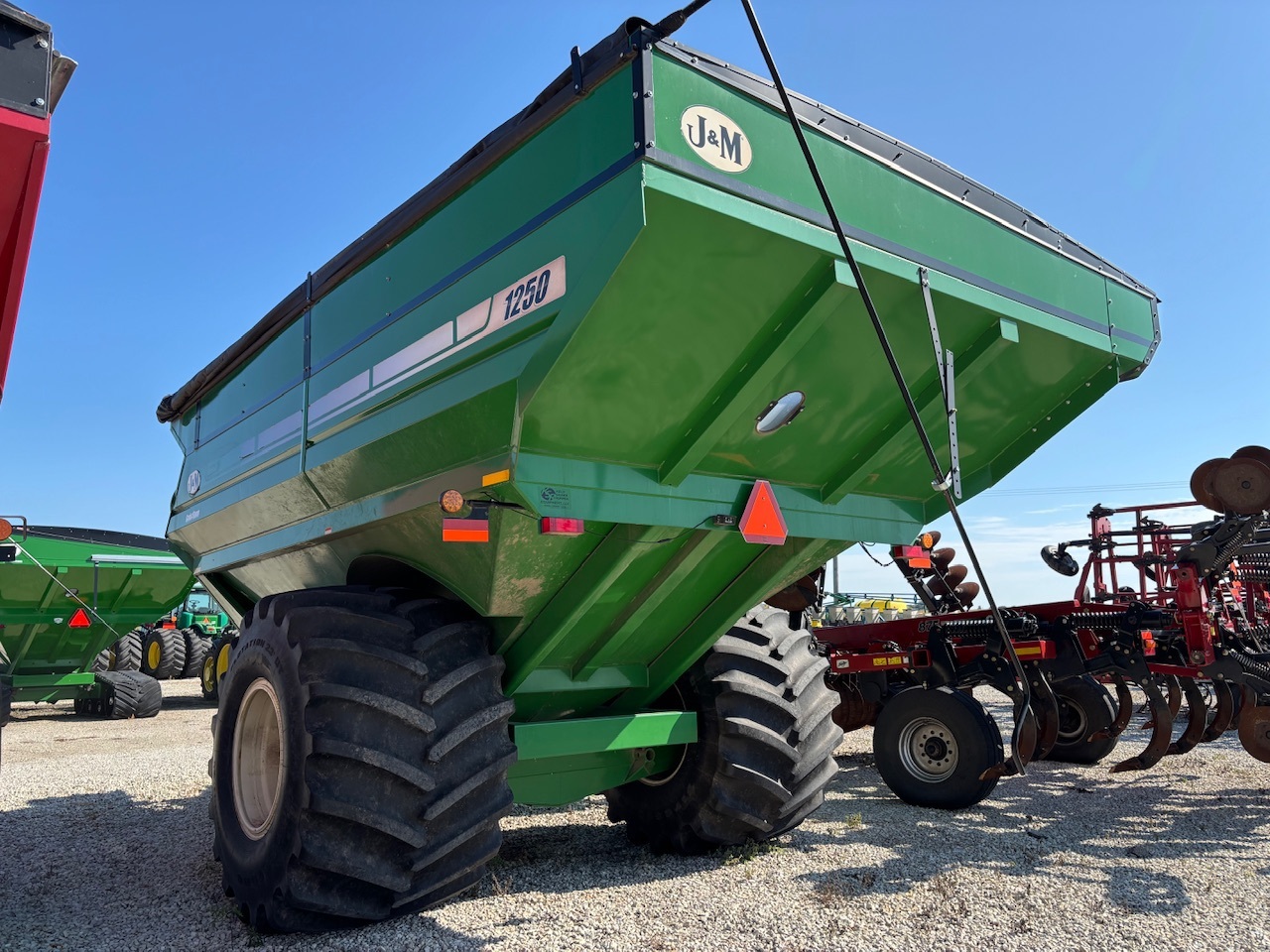 2012 J&M 1250-20S Grain Cart