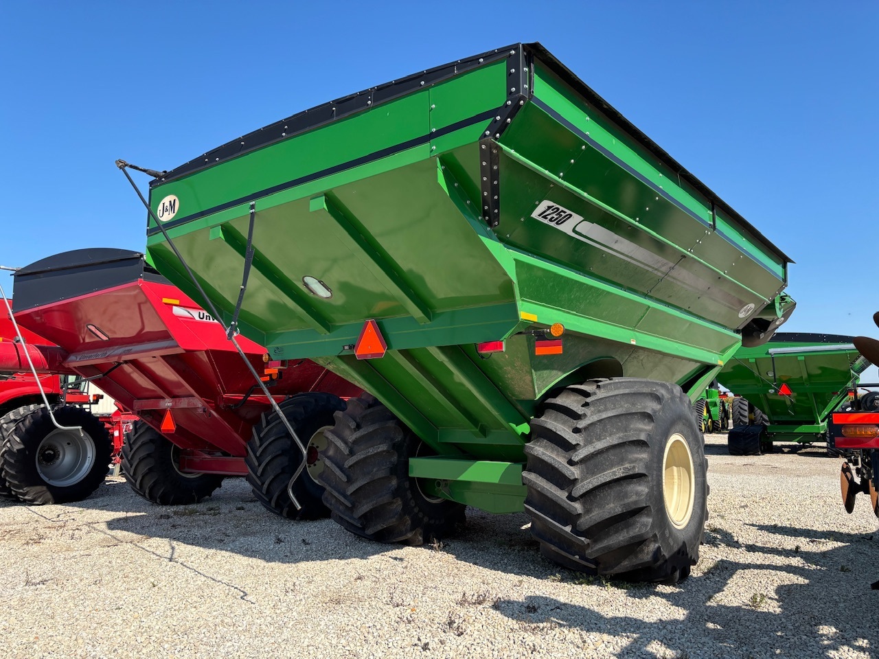 2012 J&M 1250-20S Grain Cart