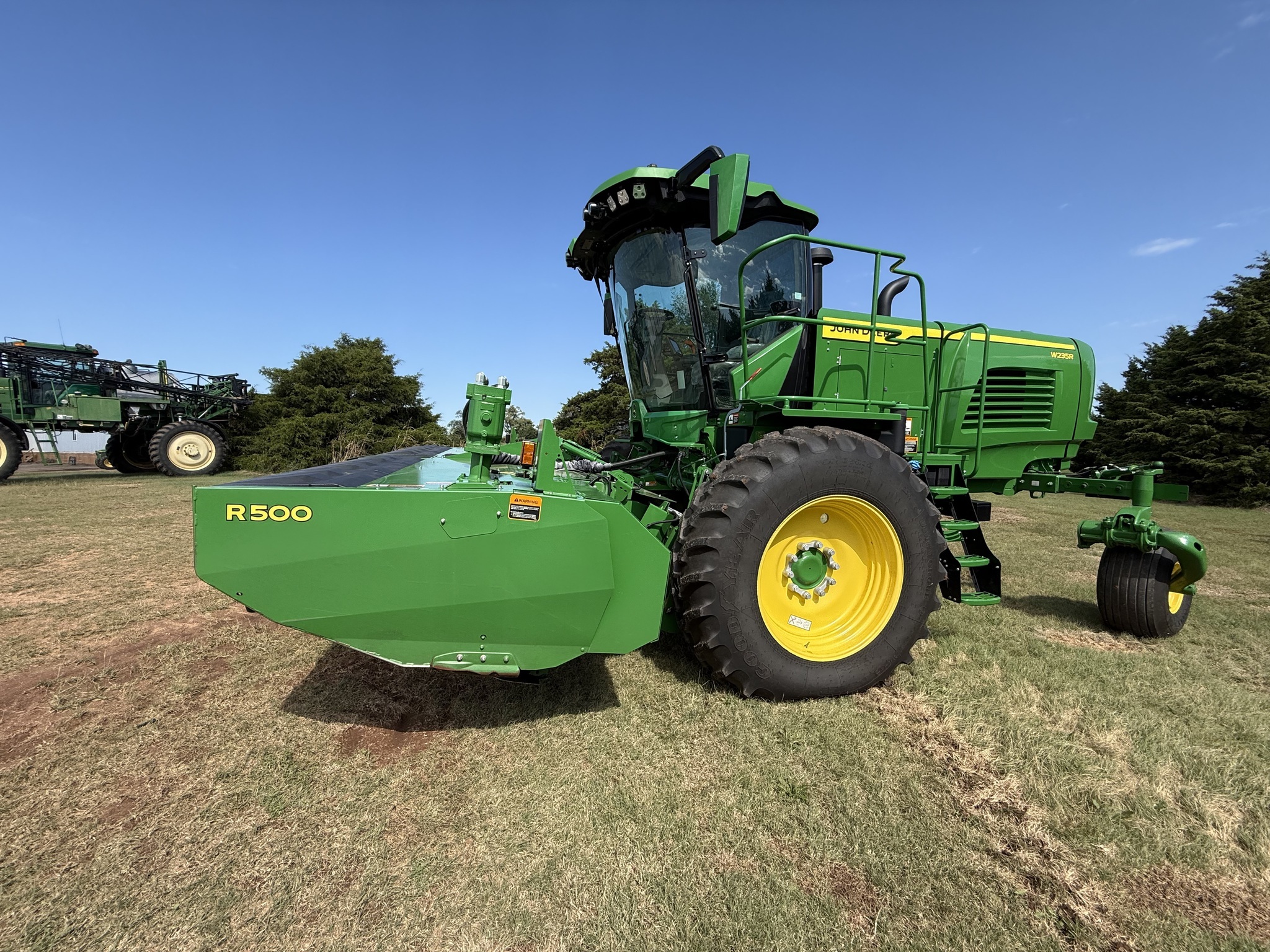 2023 John Deere W235R Self-Propelled Windrowers and Swather