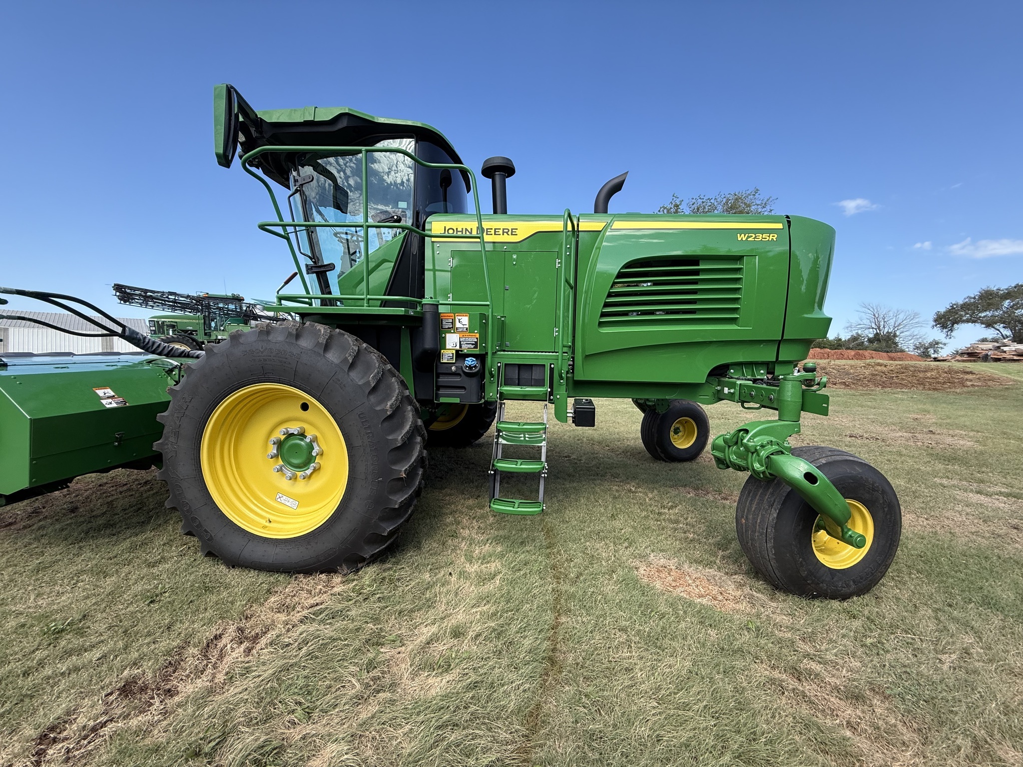 2023 John Deere W235R Self-Propelled Windrowers and Swather