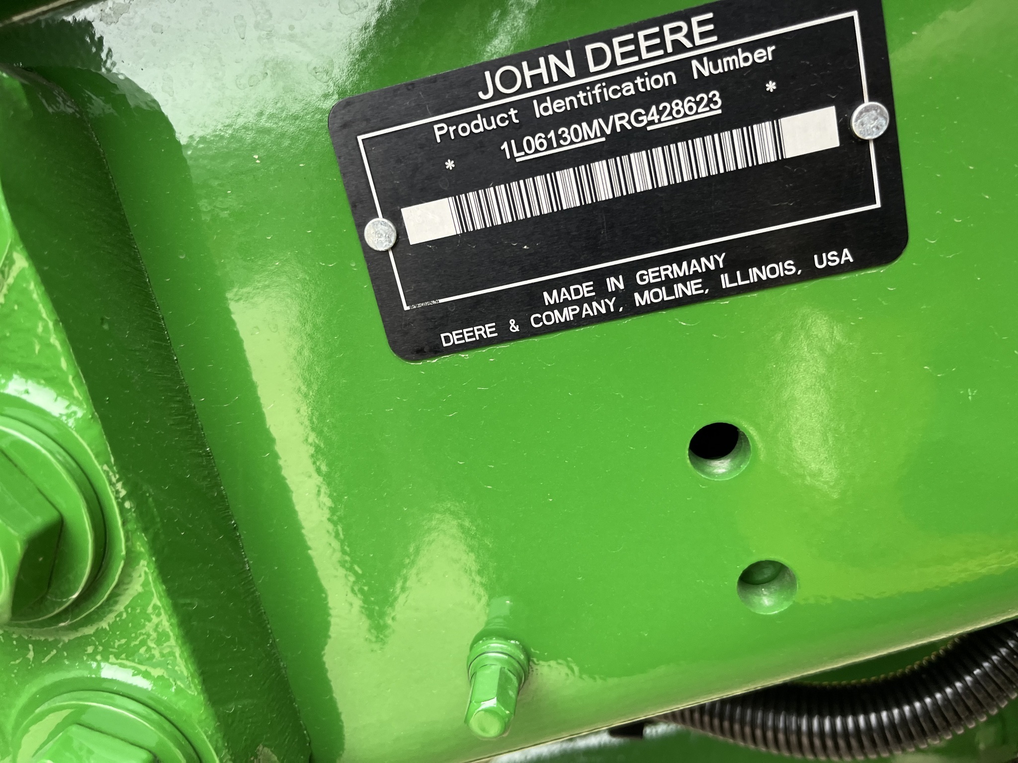 2024 John Deere 6130M Tractor