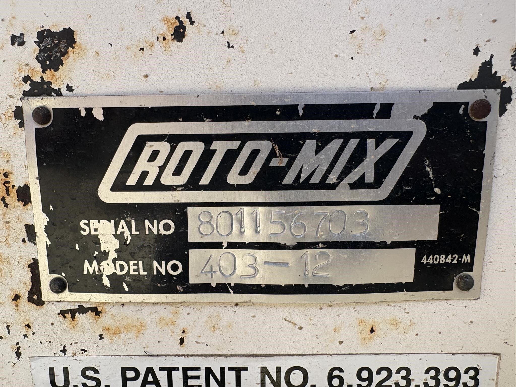  Roto Mix 403-12 Grinders and Mixer