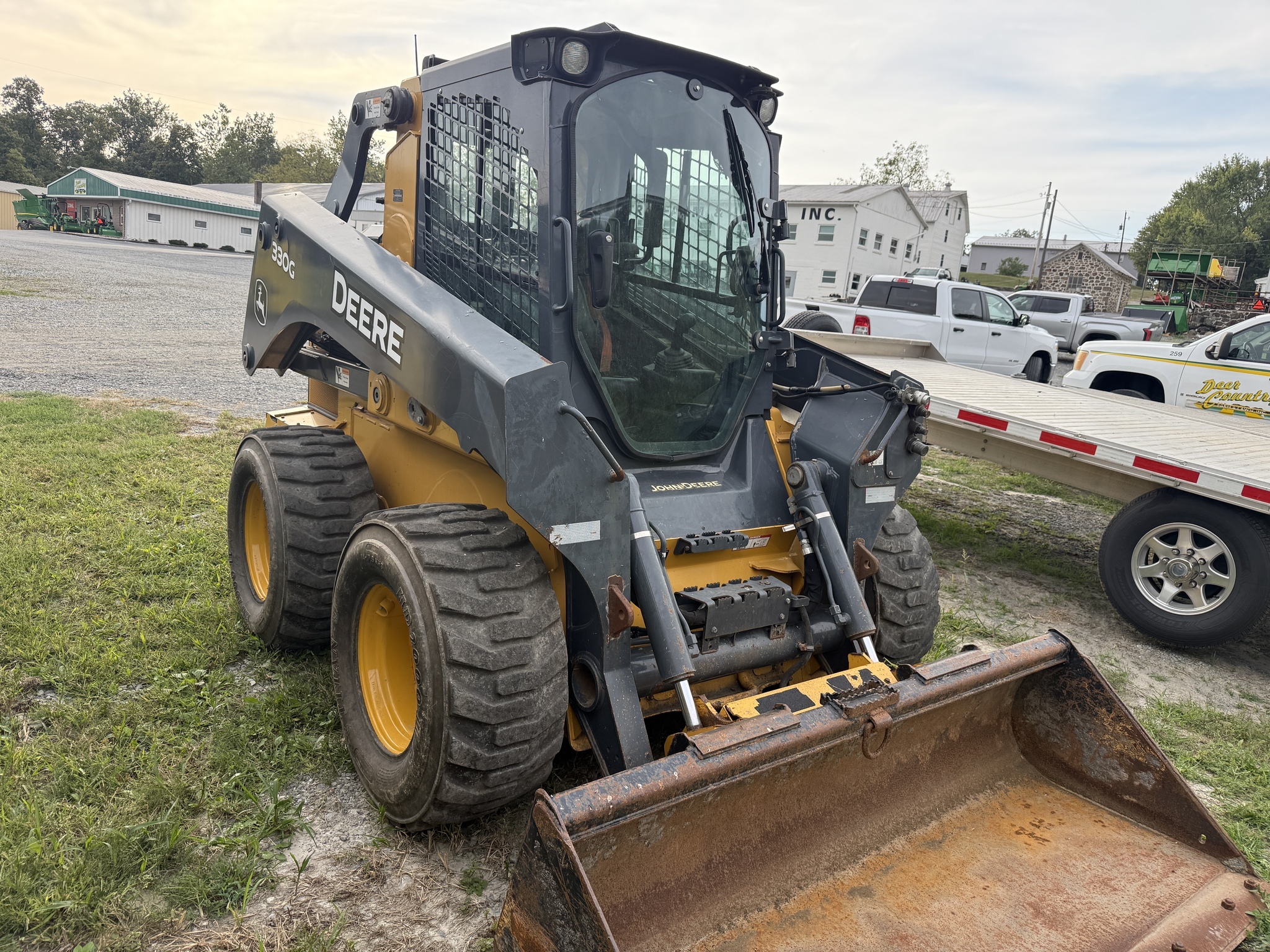 2016 Deere 330G Skid Steer