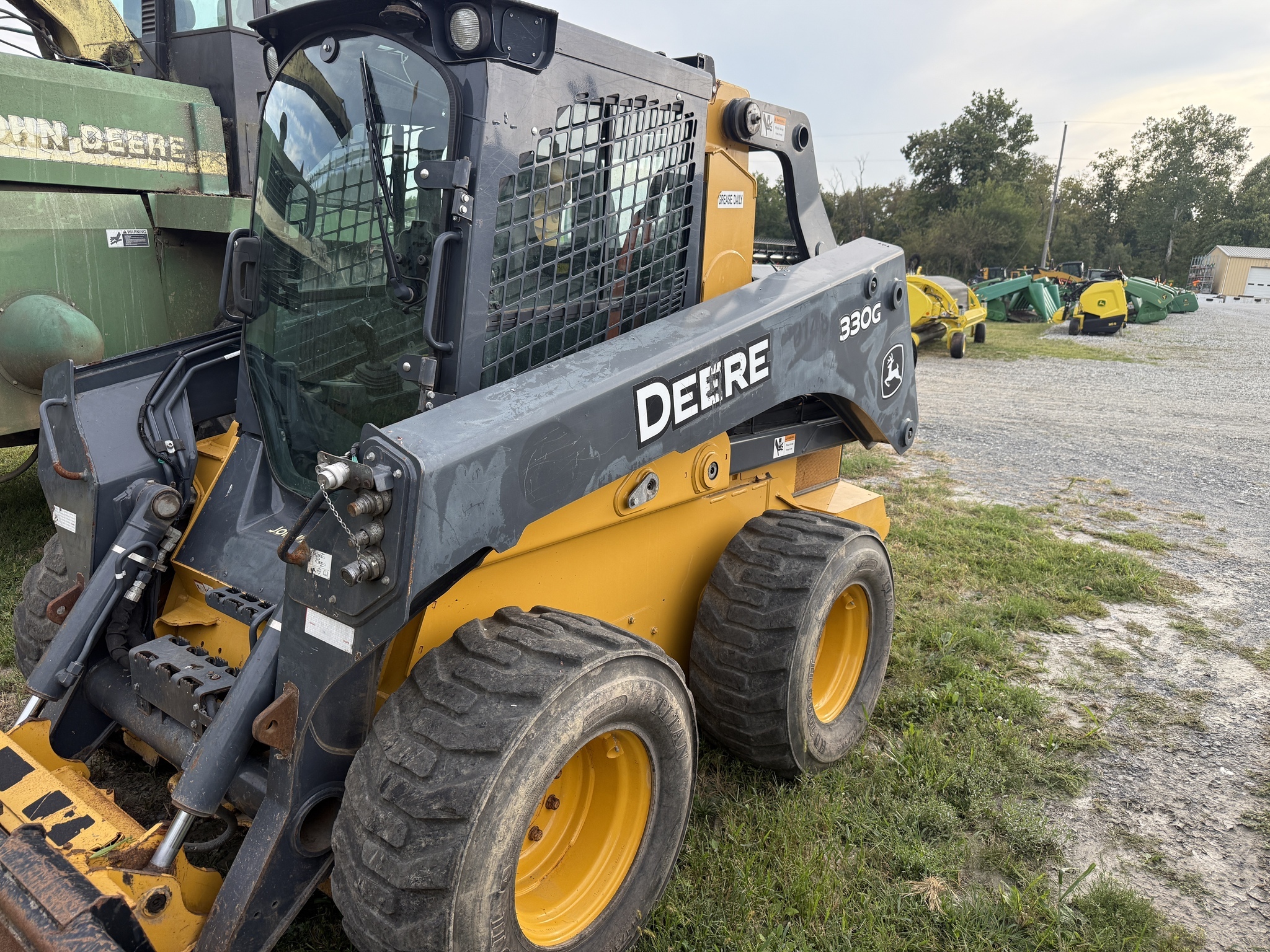 2016 Deere 330G Skid Steer