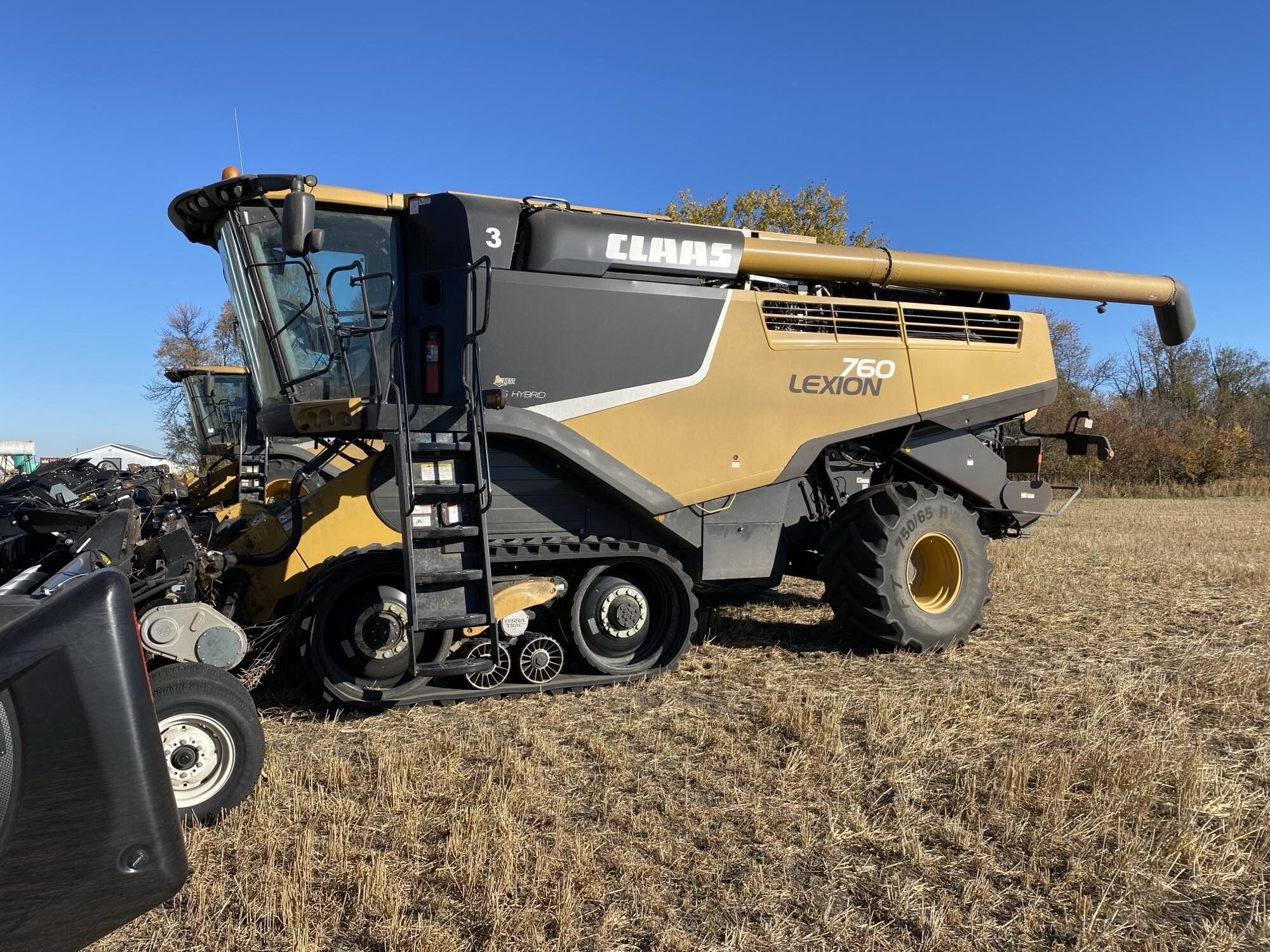 2018 Claas Lexion 760 Combine