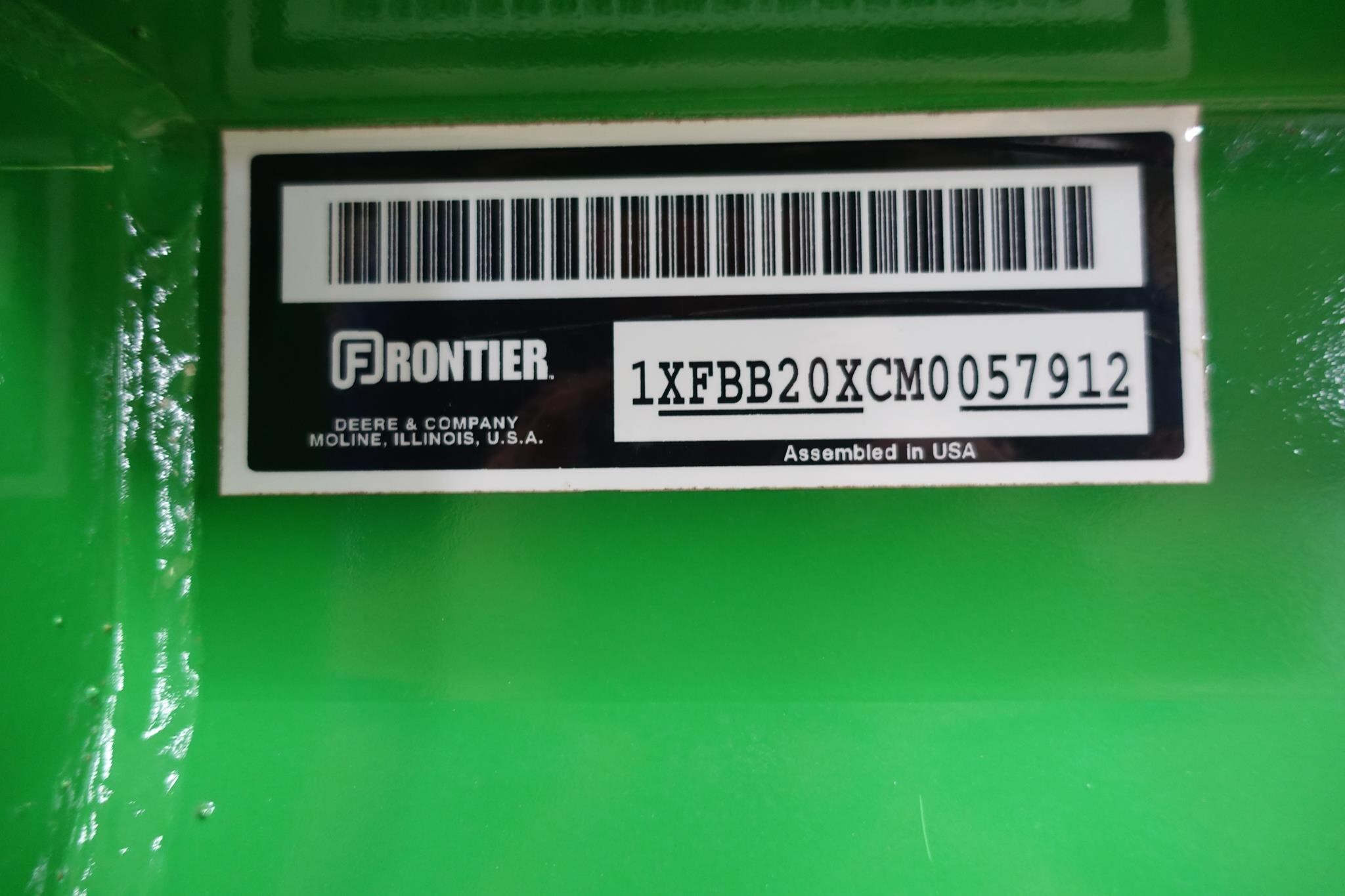  Frontier BB2060 Blade