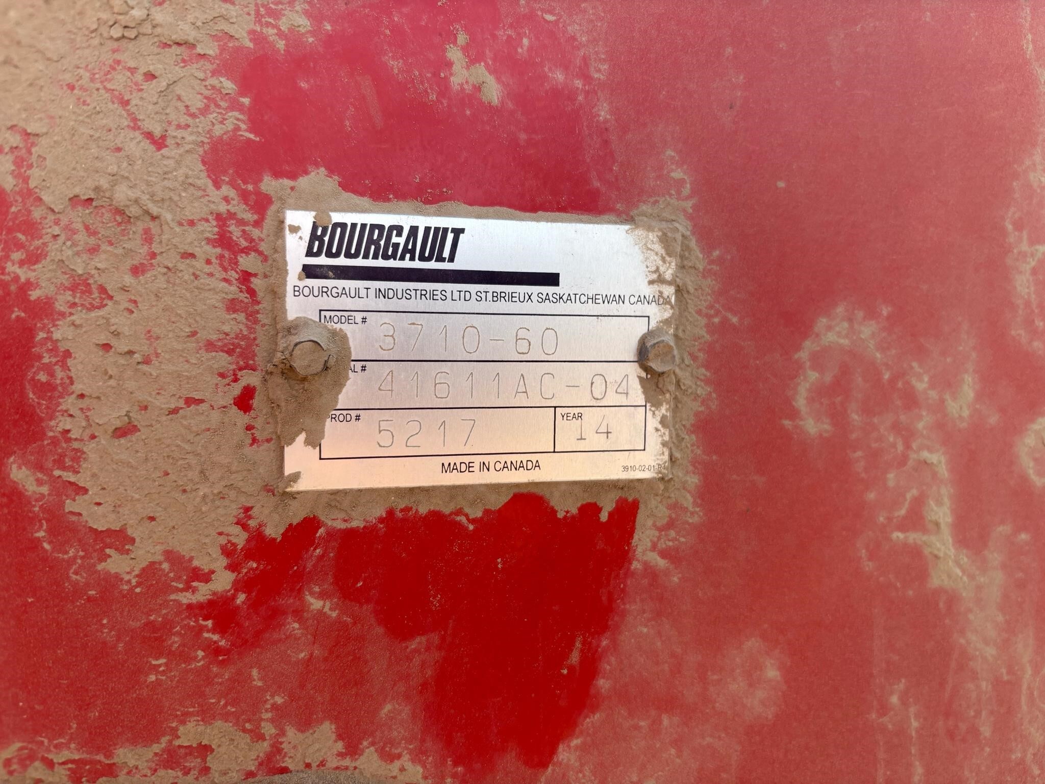 2014 Bourgault 3710-60 Air Seeder