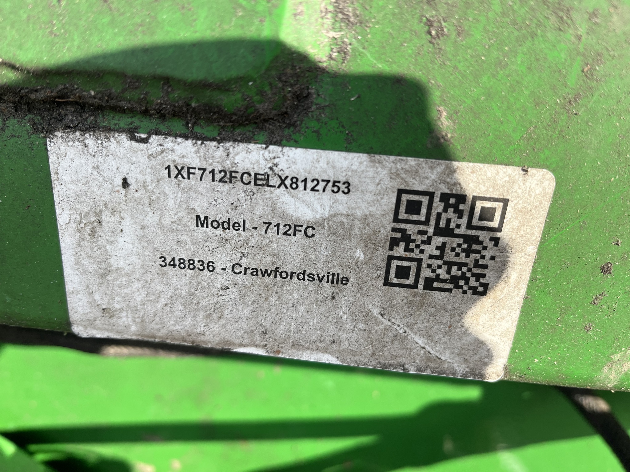 2020 John Deere 712FC Corn Head