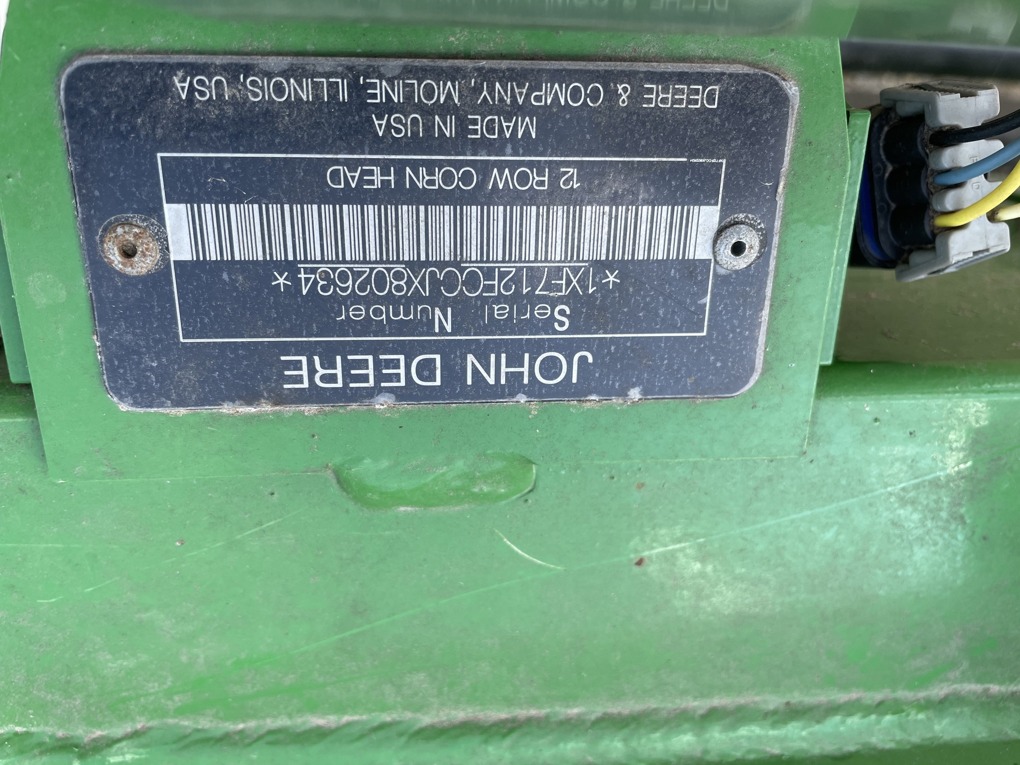 2018 John Deere 712FC Corn Head