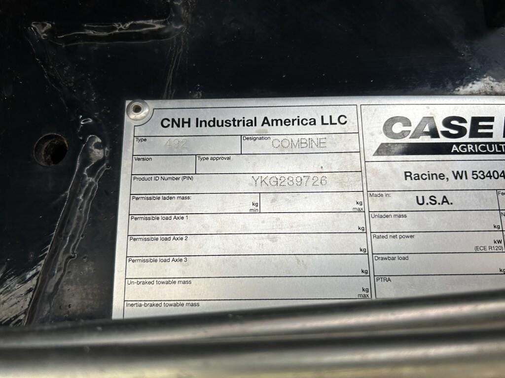 2019 Case IH 9250 Combine