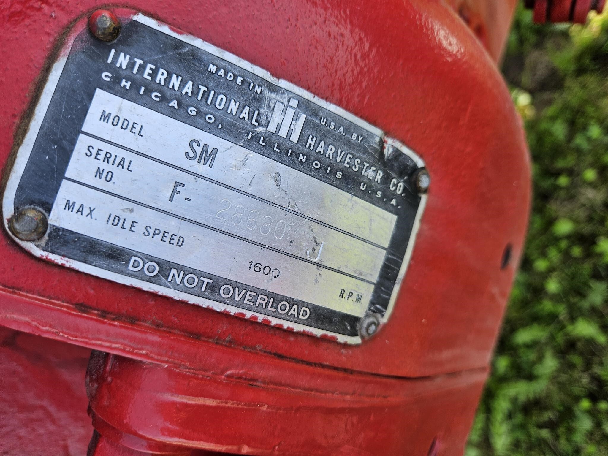 1953 International Super M Tractor