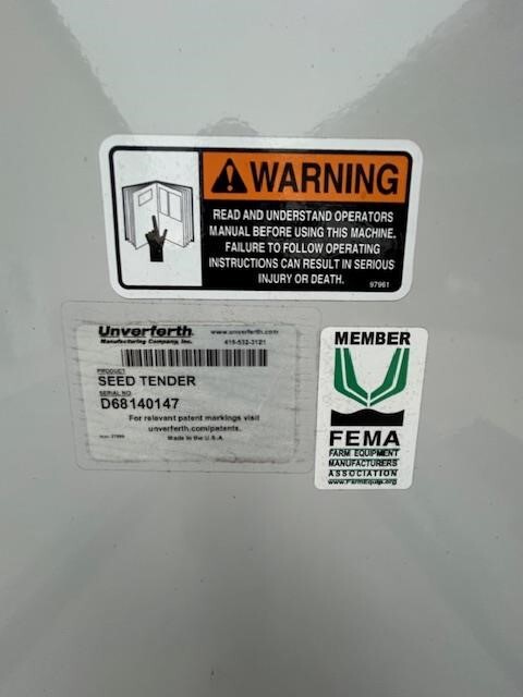 2024 Parker 3620 Seed Tender