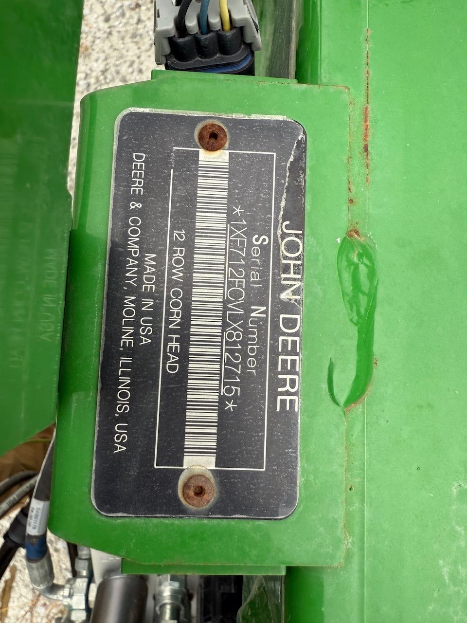 2020 John Deere 712FC Corn Head